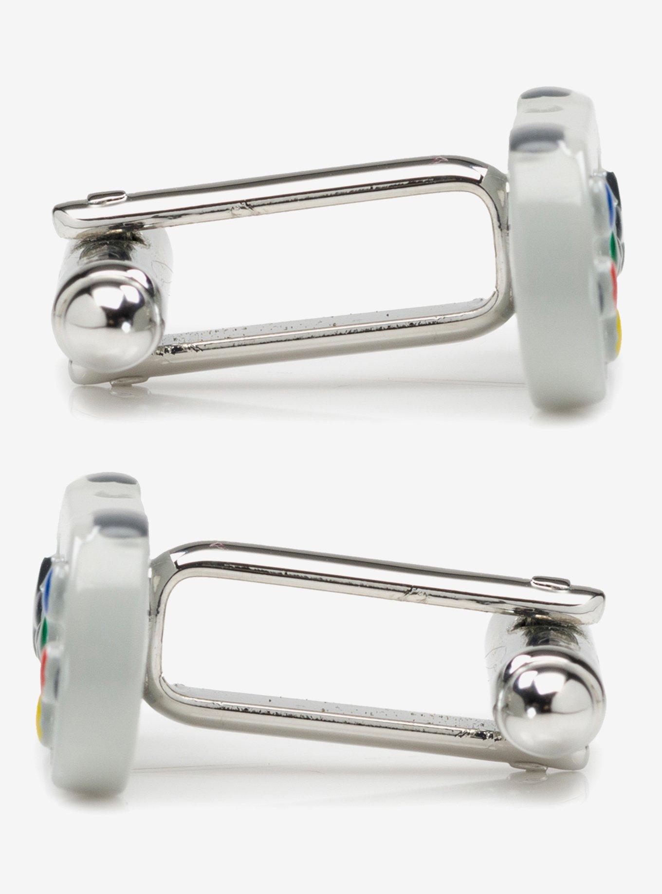 3D Vintage Game Controller Cufflinks, , alternate