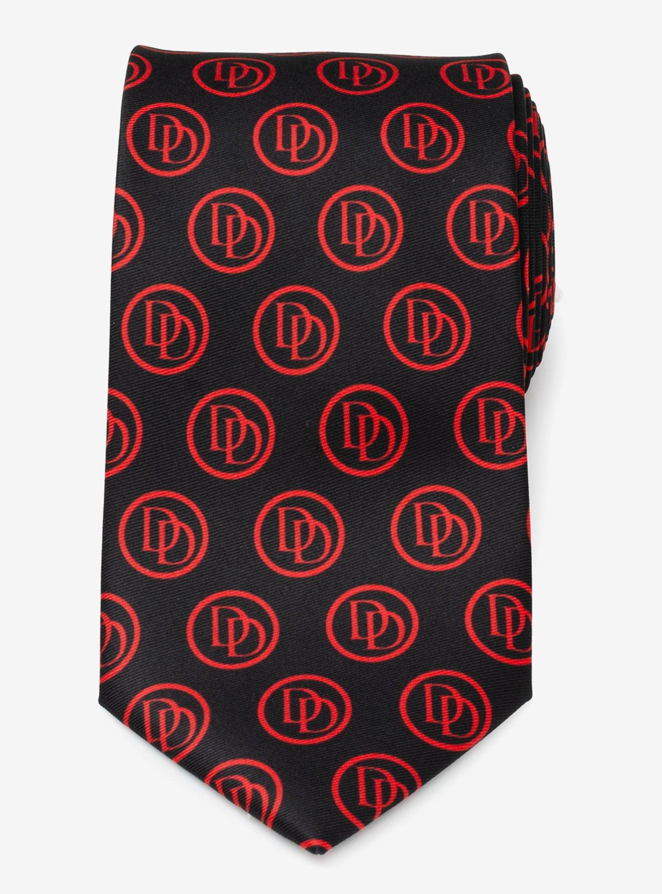 Marvel Daredevil Black Men's Tie, , alternate