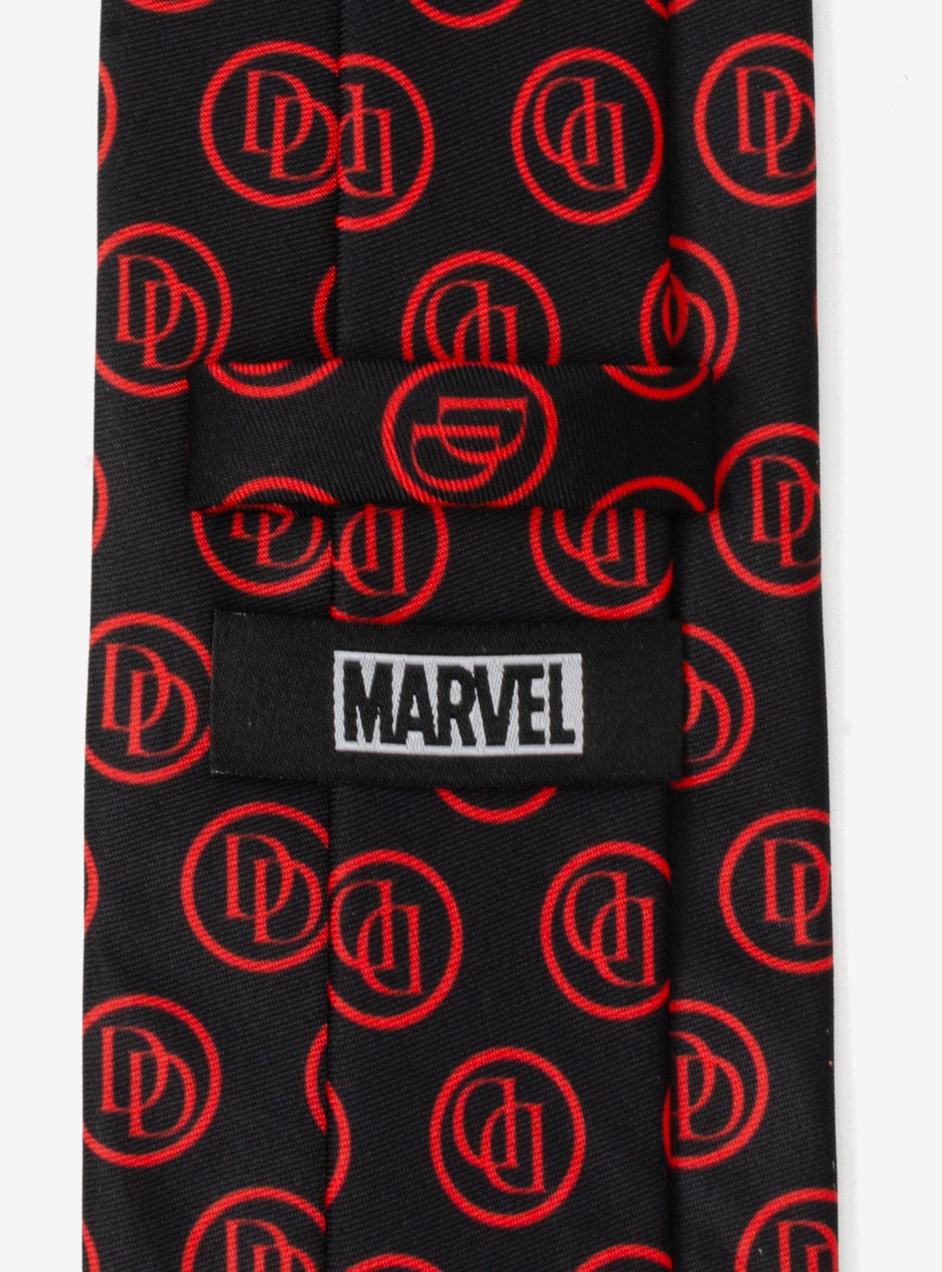 Marvel Daredevil Black Men's Tie, , alternate