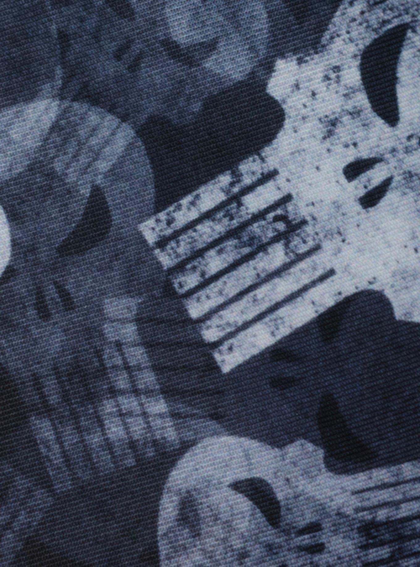 Marvel Punisher Dark Teal Men's Tie, , alternate