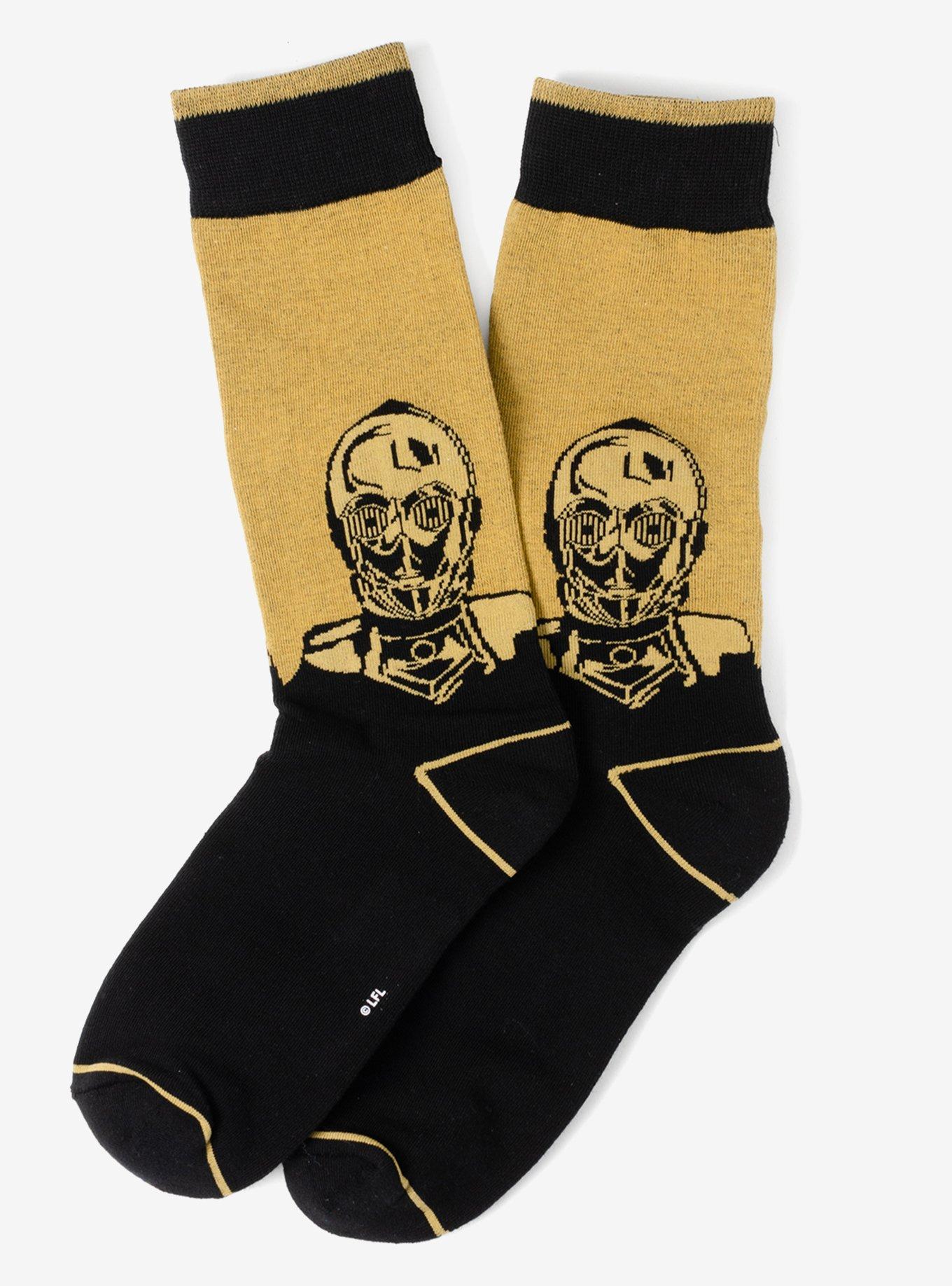 Star Wars Droid & Sage Mod 3-Pair Socks & Lapel Set, , alternate