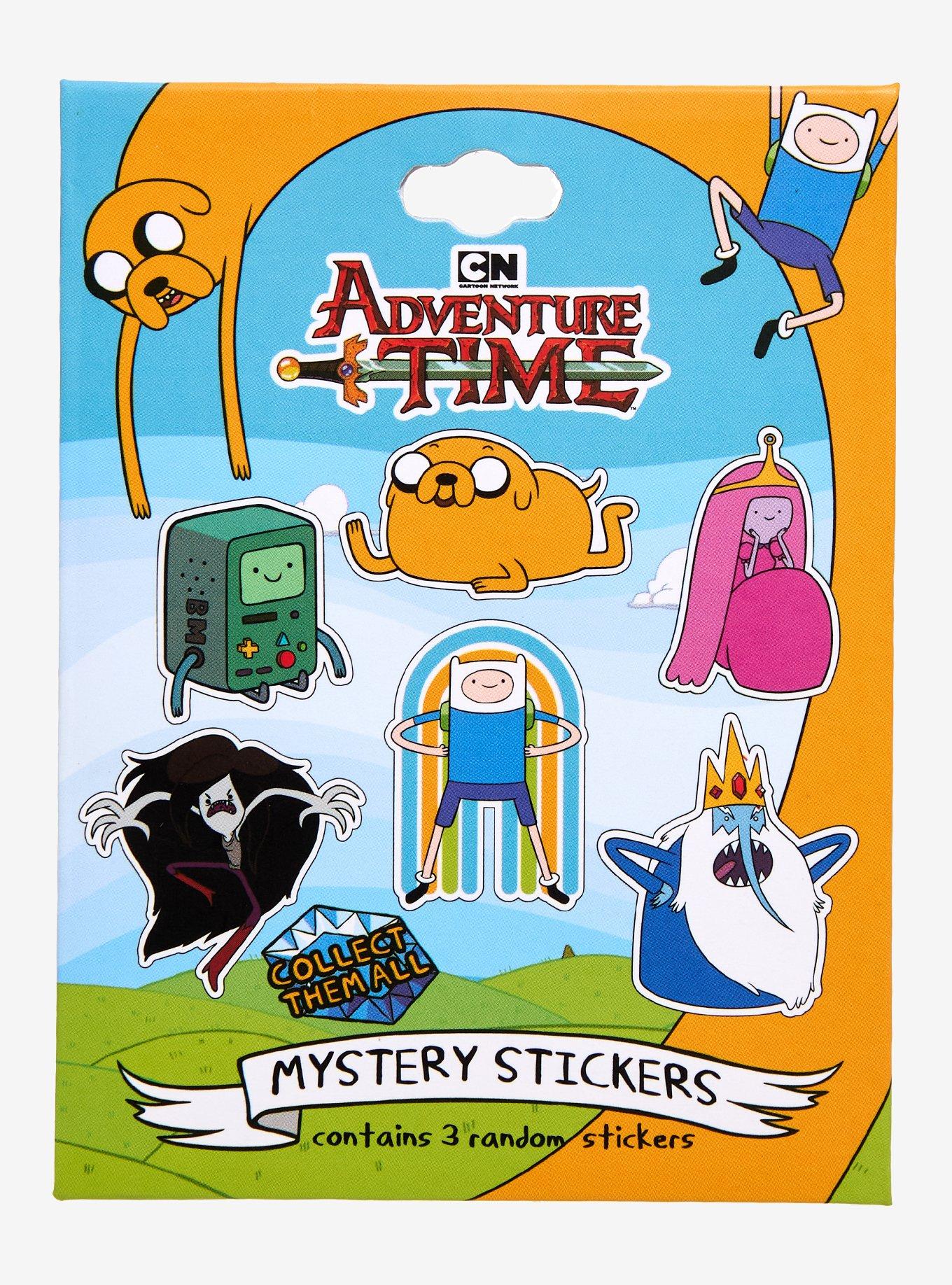 Adventure Time Characters Blind Bag Sticker Set, , hi-res
