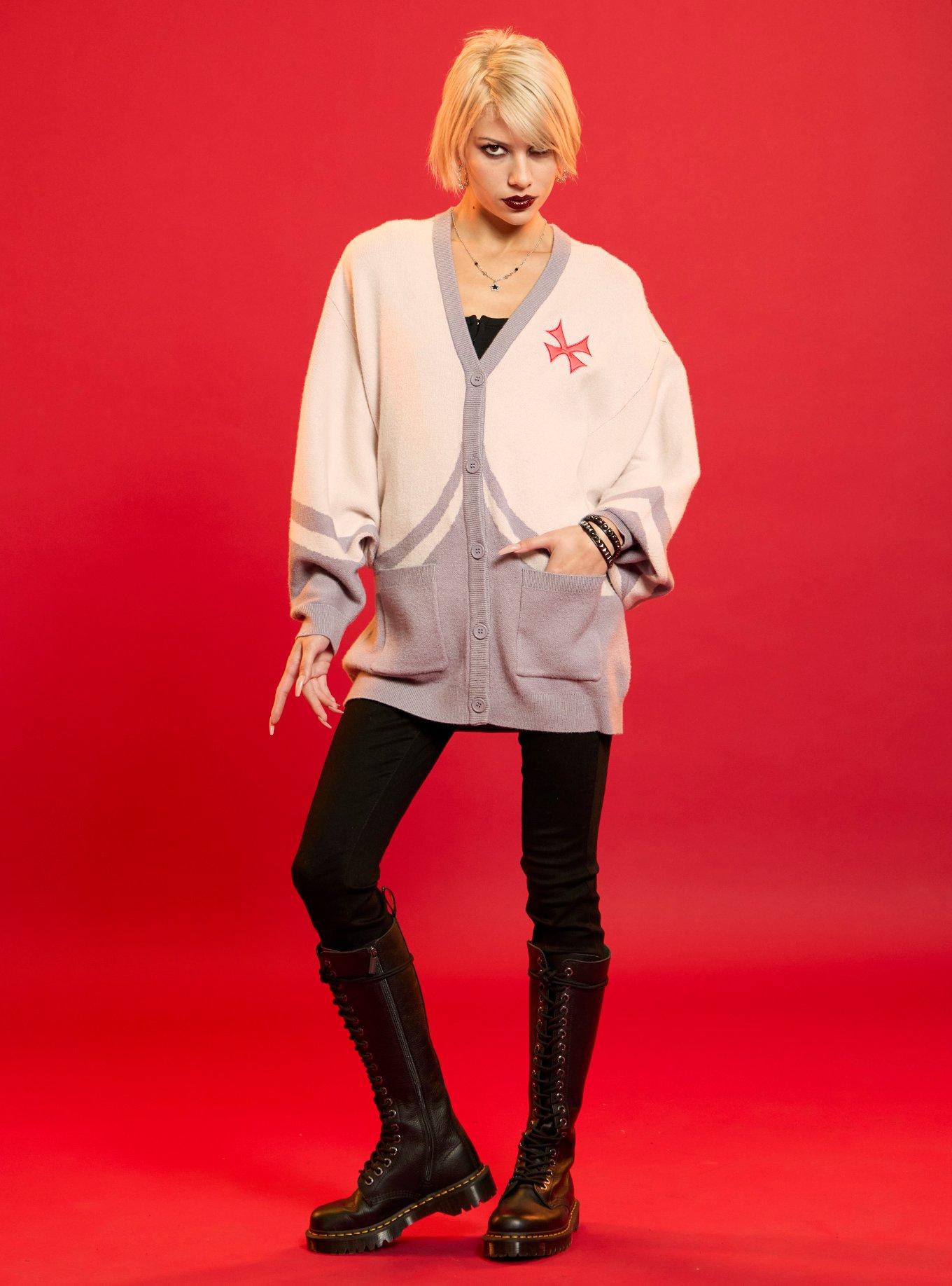 Hazbin Hotel Vaggie Moth Wing Cardigan, MULTI, alternate