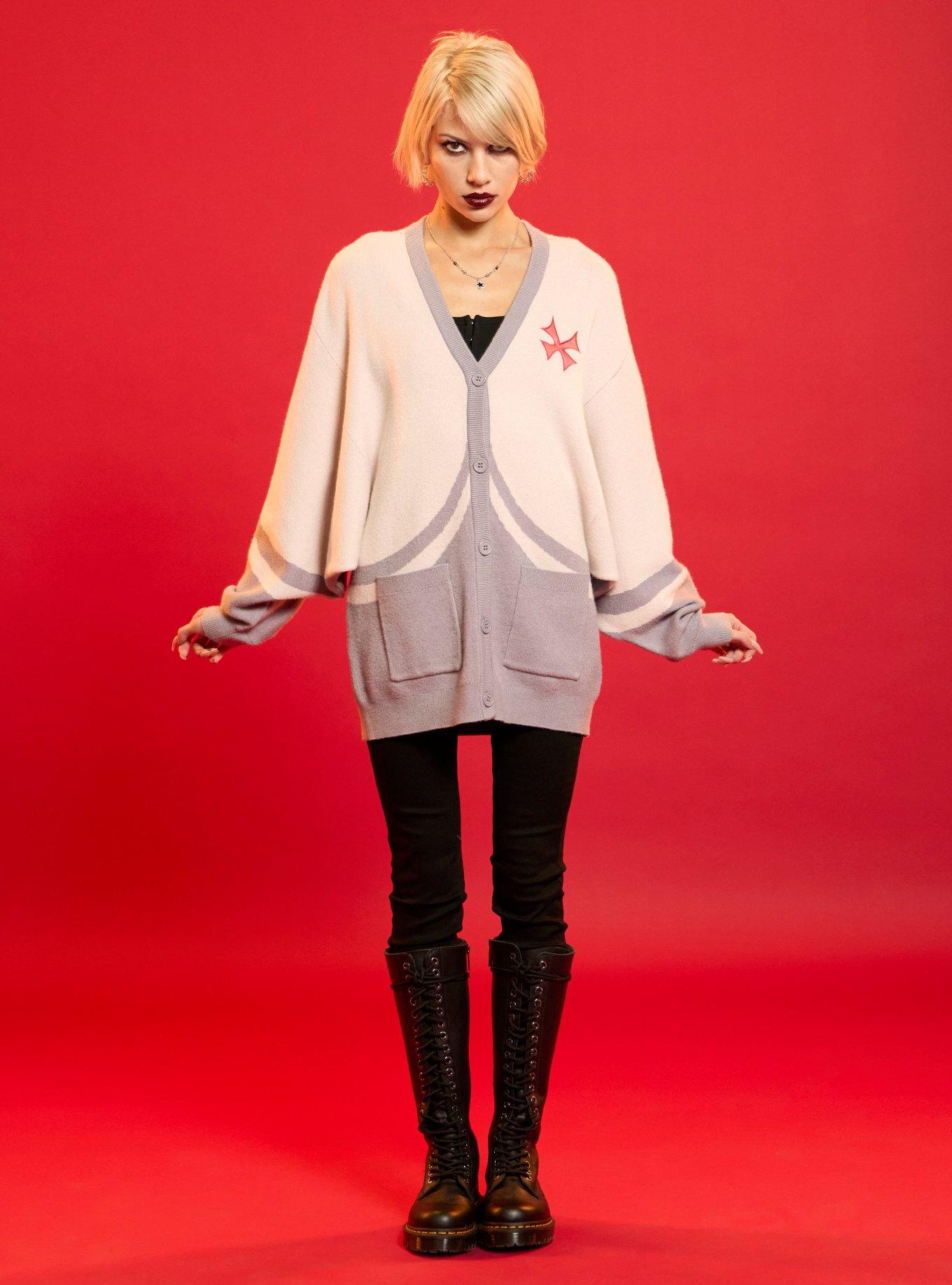 Hazbin Hotel Vaggie Moth Wing Cardigan, MULTI, alternate