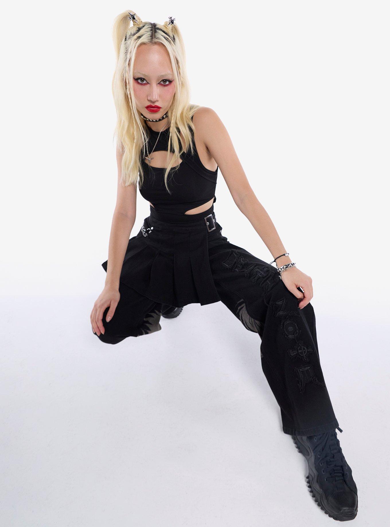 Death Note Ryuk Skirt Denim Pants, , alternate