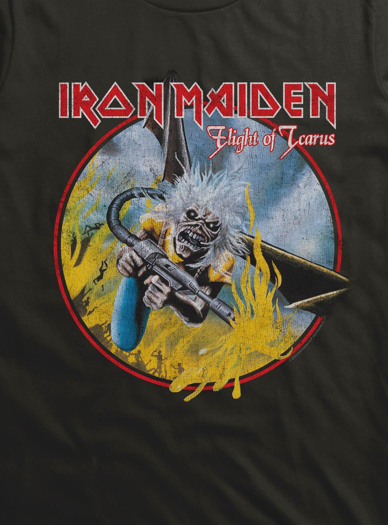 Iron Maiden Flight Of Icarus T-Shirt, , hi-res