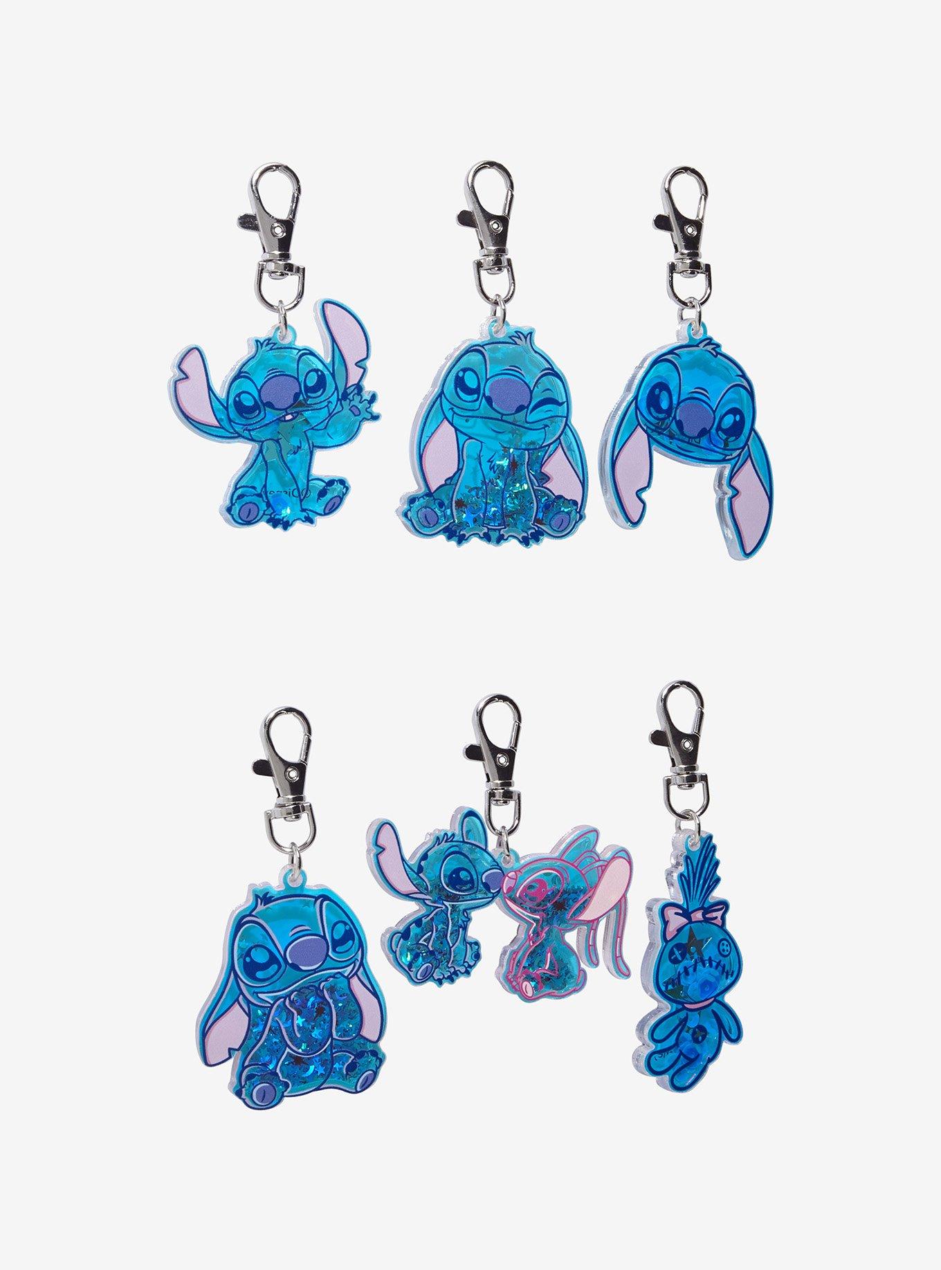 Disney Stitch Iridescent Blind Box Shaker Key Chain, , hi-res