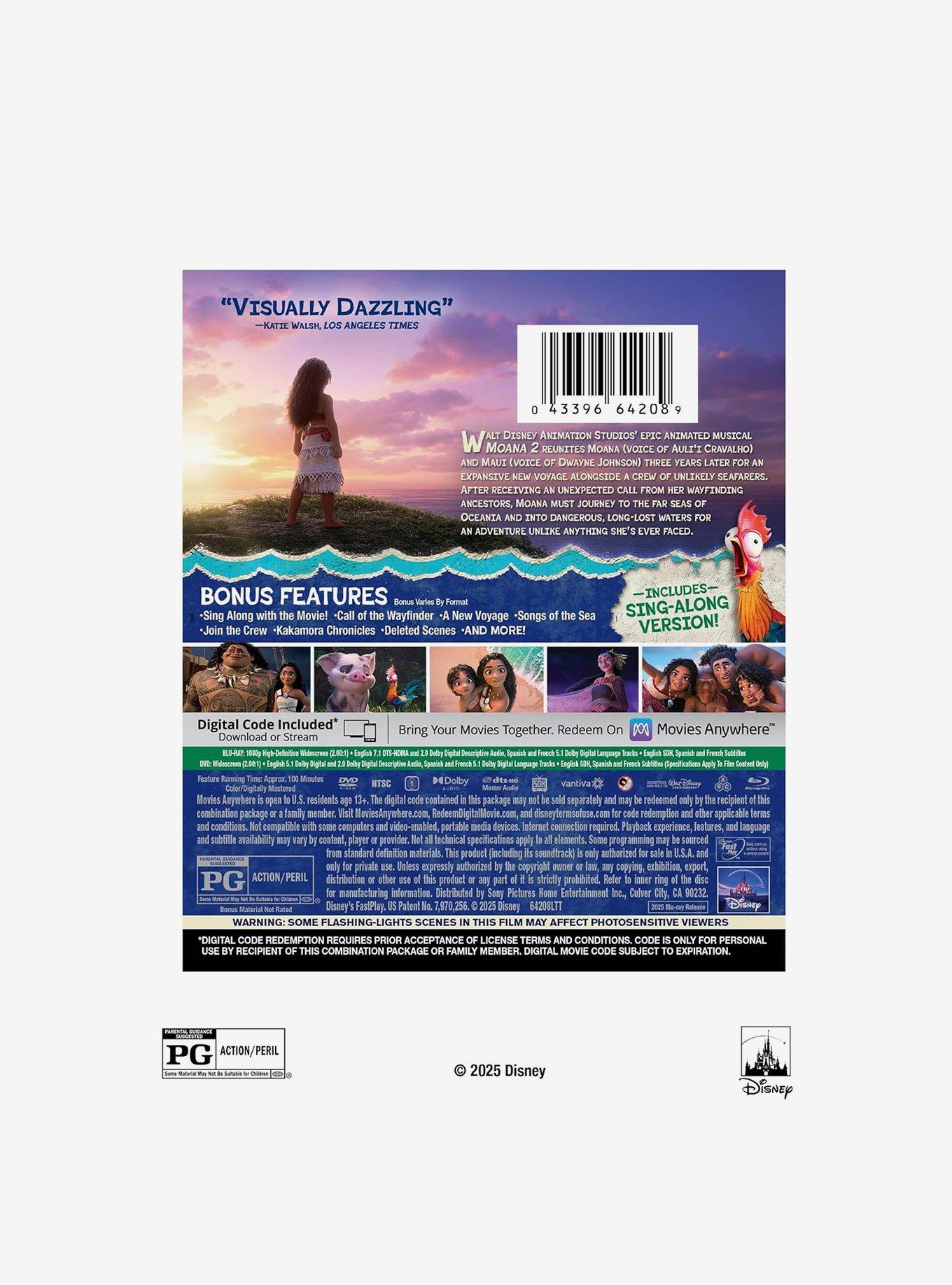 Disney Moana 2 Blu-Ray, , hi-res