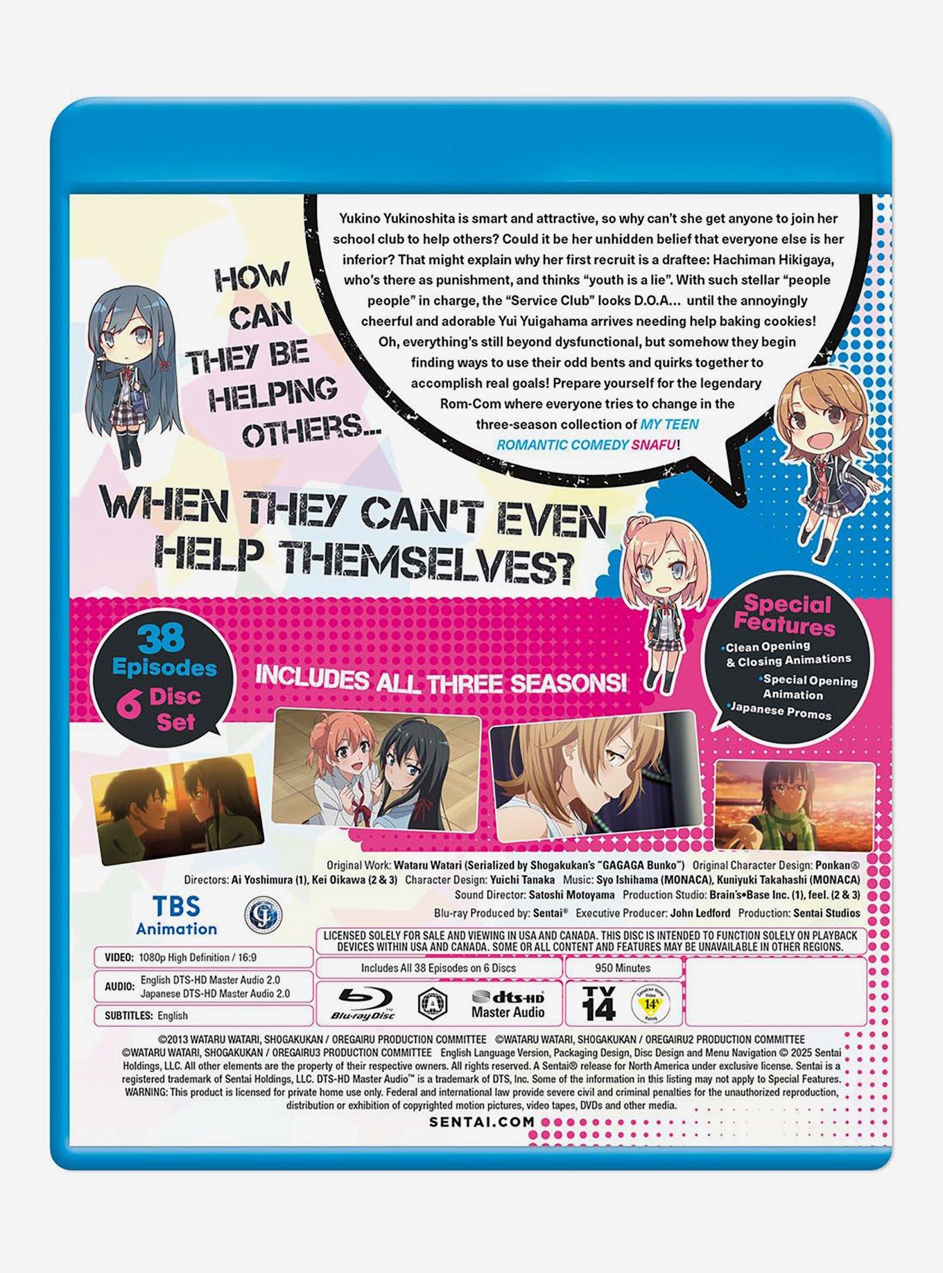 My Teenage Romantic Comedy Snafu: Complete Collection Blu-Ray, , hi-res