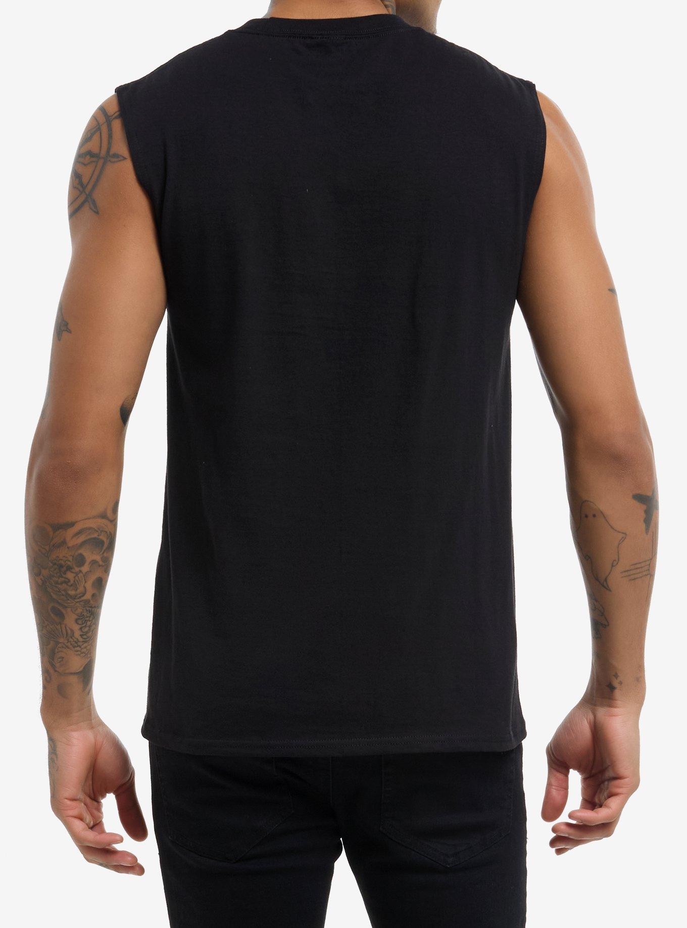 Helluva Boss Fizzarolli & Asmodeus Muscle Tank Top Hot Topic Exclusive, BLACK, alternate