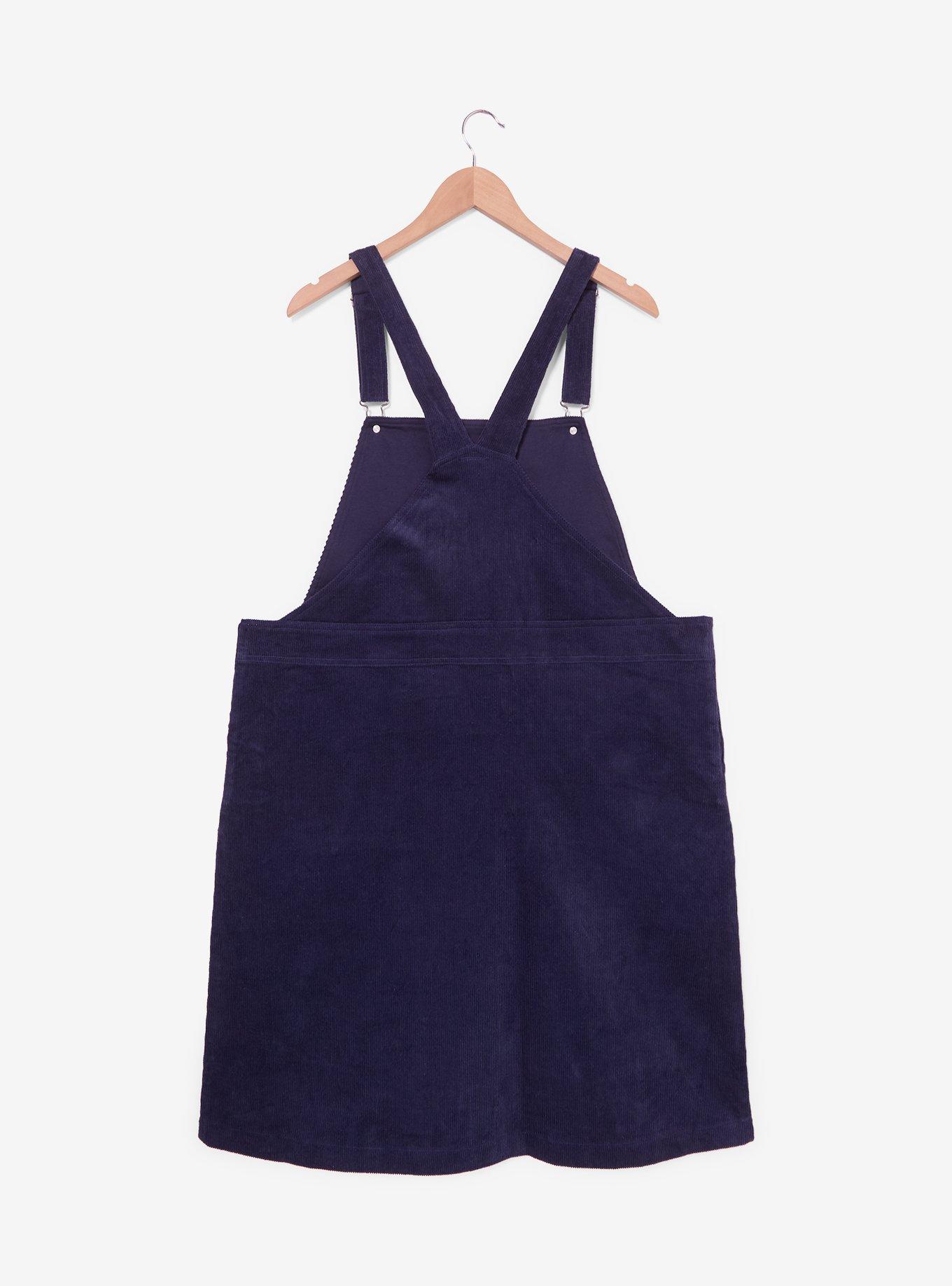 Peanuts Snoopy Fall Corduroy Overall Dress Plus Size, MULTI, alternate