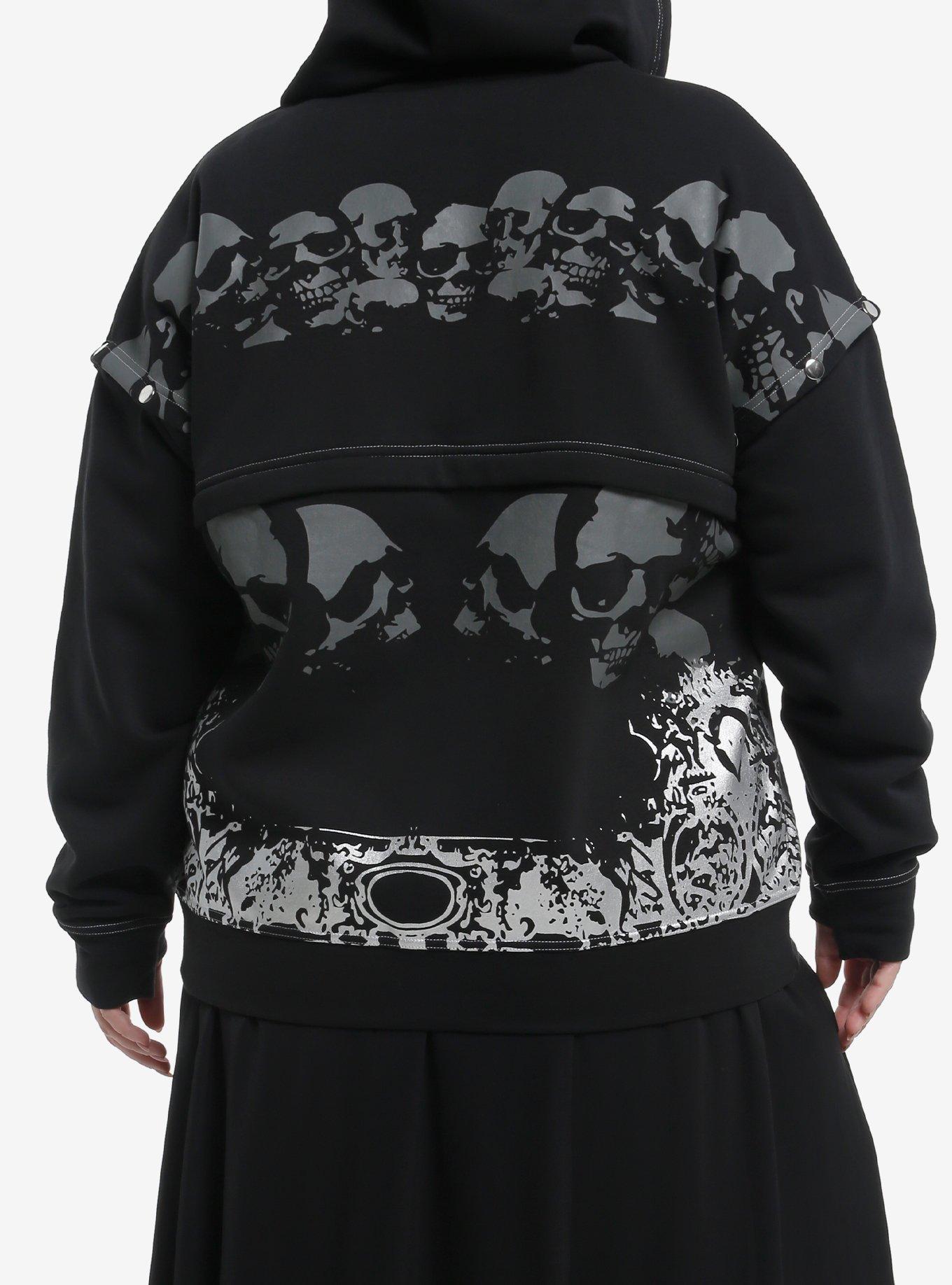 Death Note Multi-Convertible Girls Hoodie Plus Size, , alternate