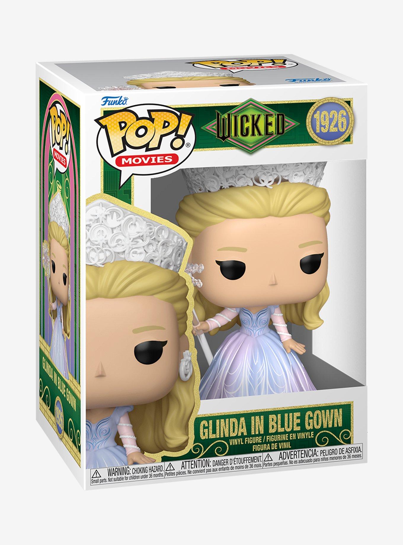 Funko Wicked: For Good Pop! Movies Glinda In Blue Gown Vinyl Figure, , hi-res