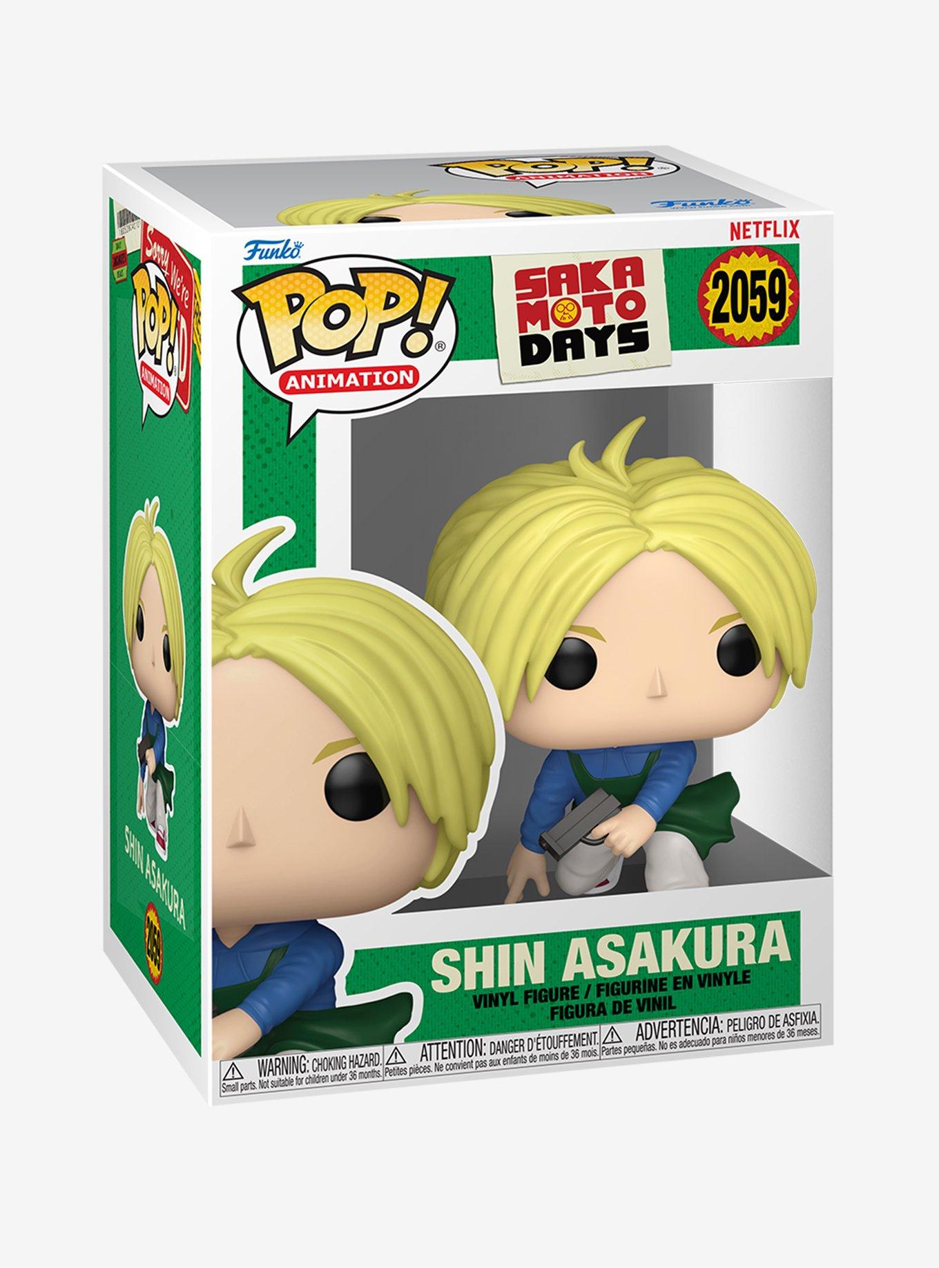 Funko Sakamoto Days Pop! Animation Shin Asakura Vinyl Figure, , hi-res