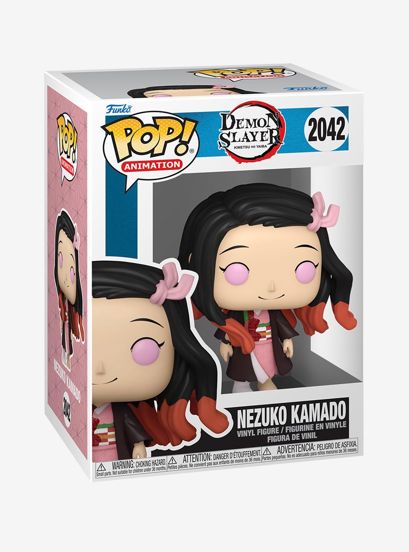 Funko Demon Slayer: Kimetsu No Yaiba Pop! Animation Nezuko Kamado (Smiling) Vinyl Figure, , hi-res