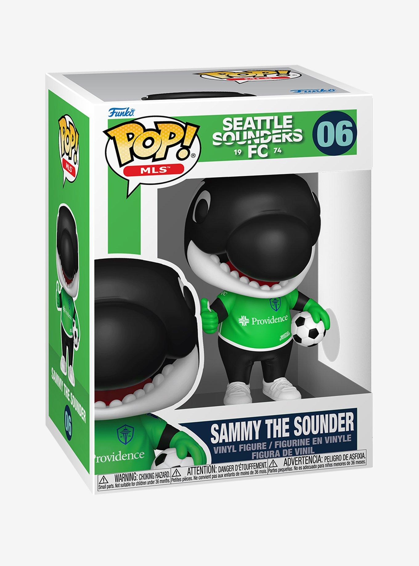 Funko Seattle Sounders FC Pop! MLS Sammy The Sounder Vinyl Figure, , hi-res