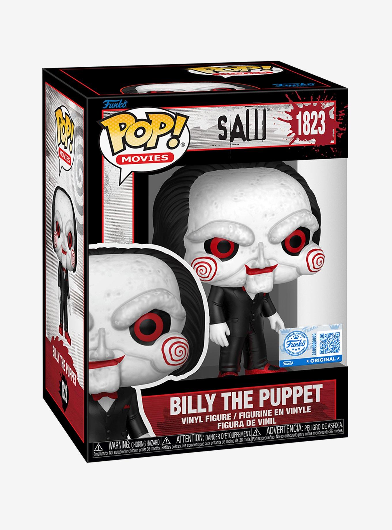 Funko Saw Pop! Movies Billy The Puppet Vinyl Figure Hot Topic Exclusive, , hi-res