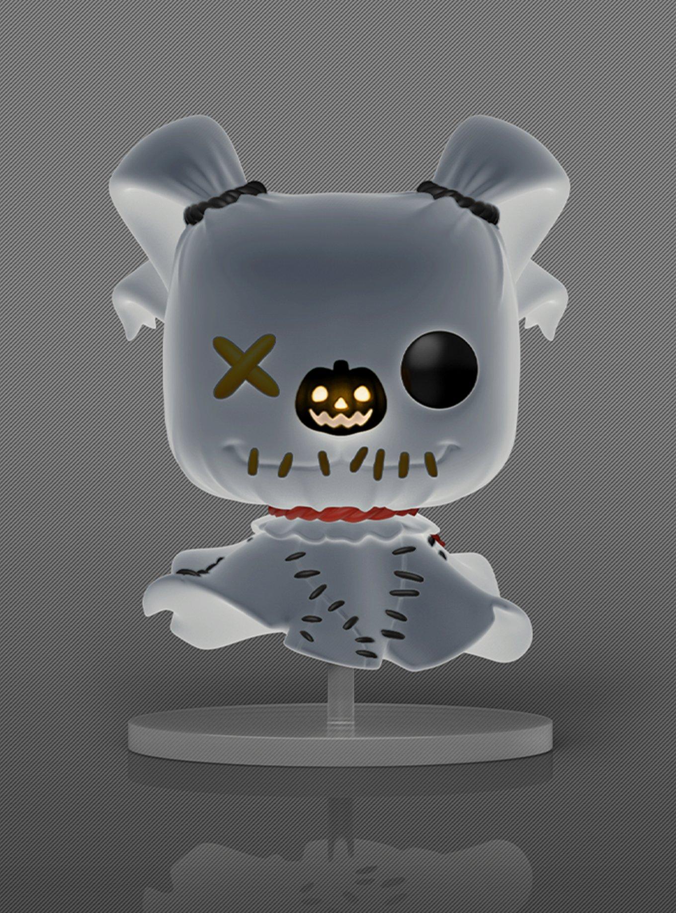 Funko The Nightmare Before Christmas Pop! Zero (Glow-In-The-Dark) Patchwork Vinyl Figure Hot Topic Exclusive, , hi-res