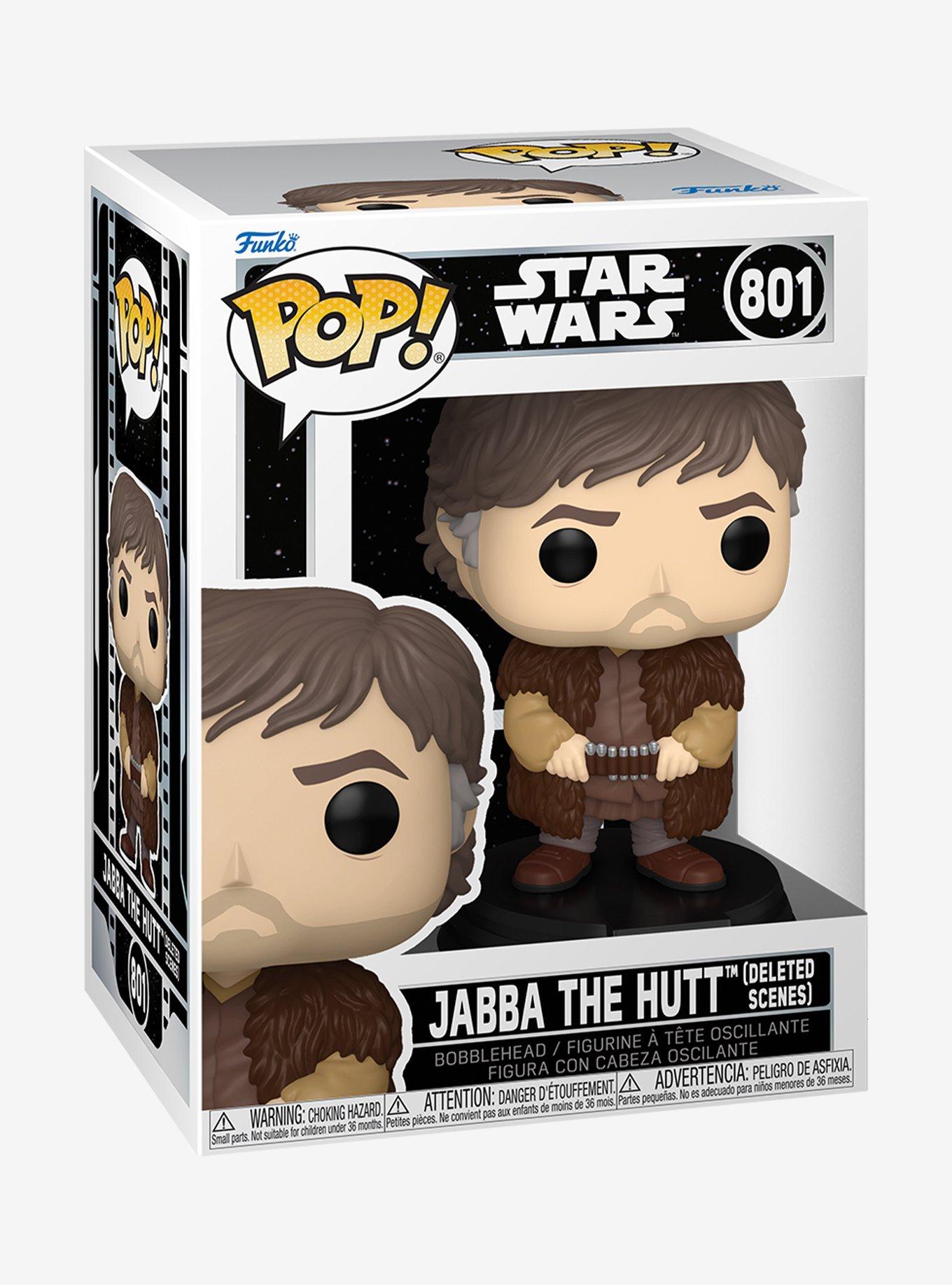 Funko Star Wars Pop! Jabba the Hutt (Deleted Scenes) Vinyl Bobble-Head, , hi-res