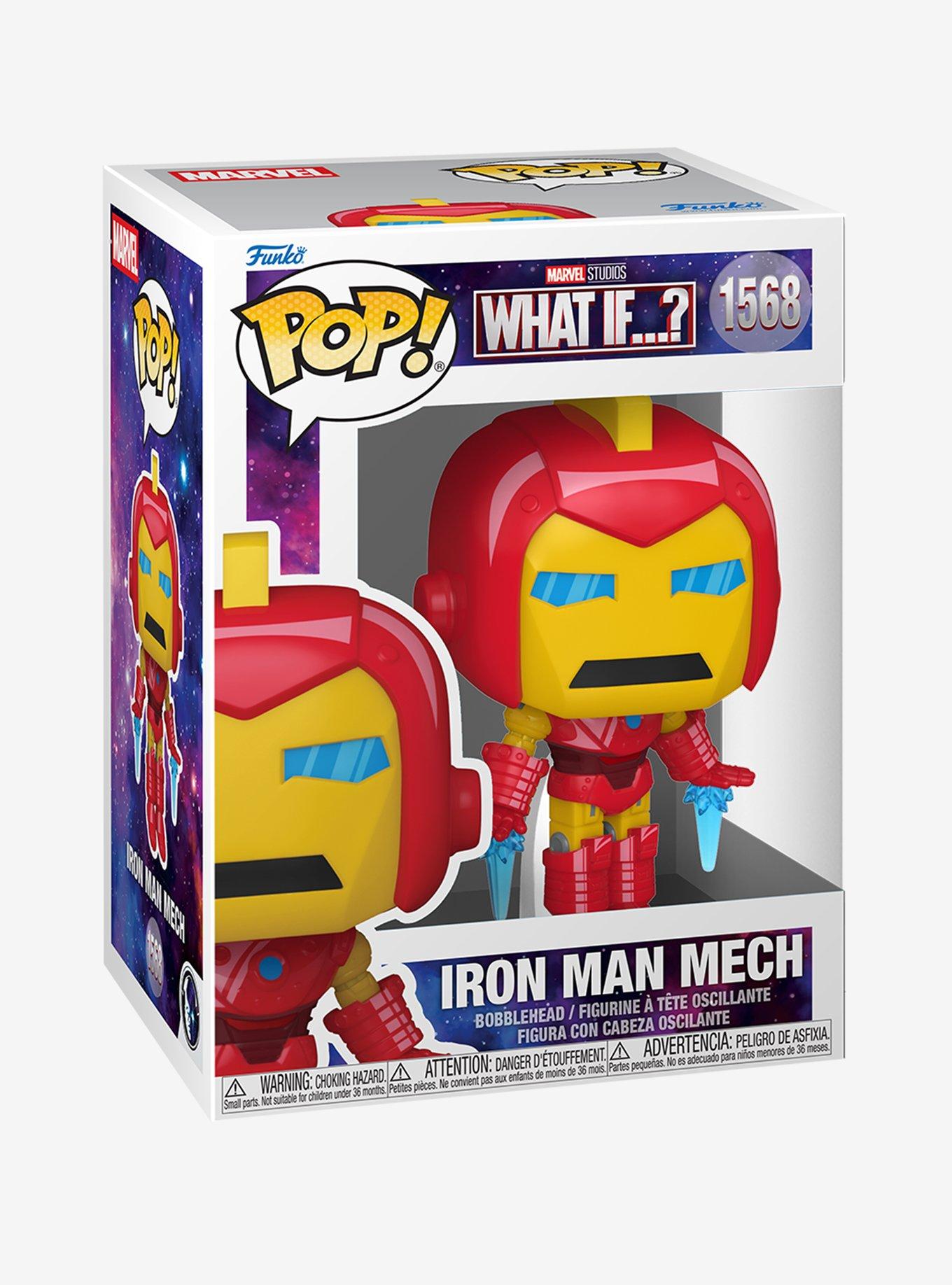Funko Marvel What If...? Pop! Iron Man Mech Vinyl Bobble-Head, , hi-res