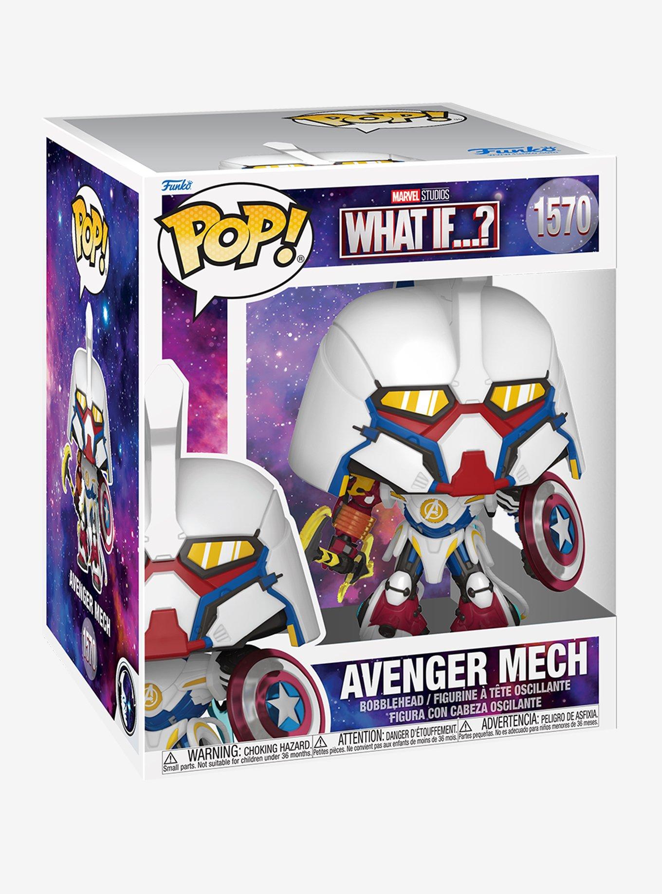Funko Marvel What If...? Pop! Super Avenger Mech Vinyl Bobble-Head, , hi-res