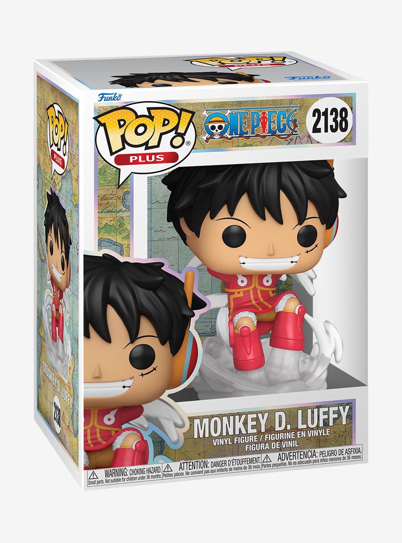 Funko One Piece Pop! Plus Monkey D. Luffy Vinyl Figure, , hi-res