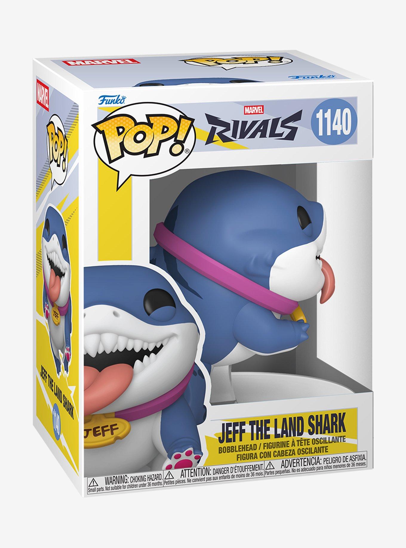 Funko Marvel Rivals Pop! Games Jeff The Land Shark Vinyl Bobble-Head, , hi-res