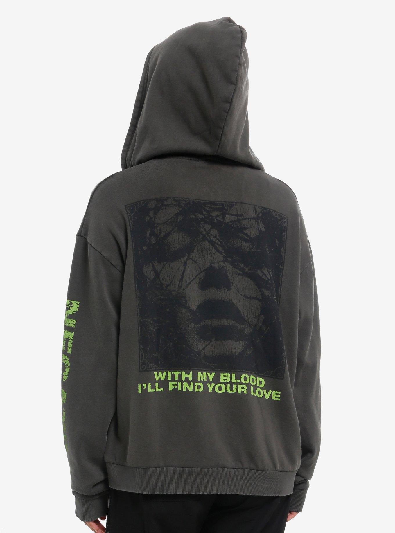 Type O Negative Bloody Kisses Pigment-Dye Hoodie, , hi-res