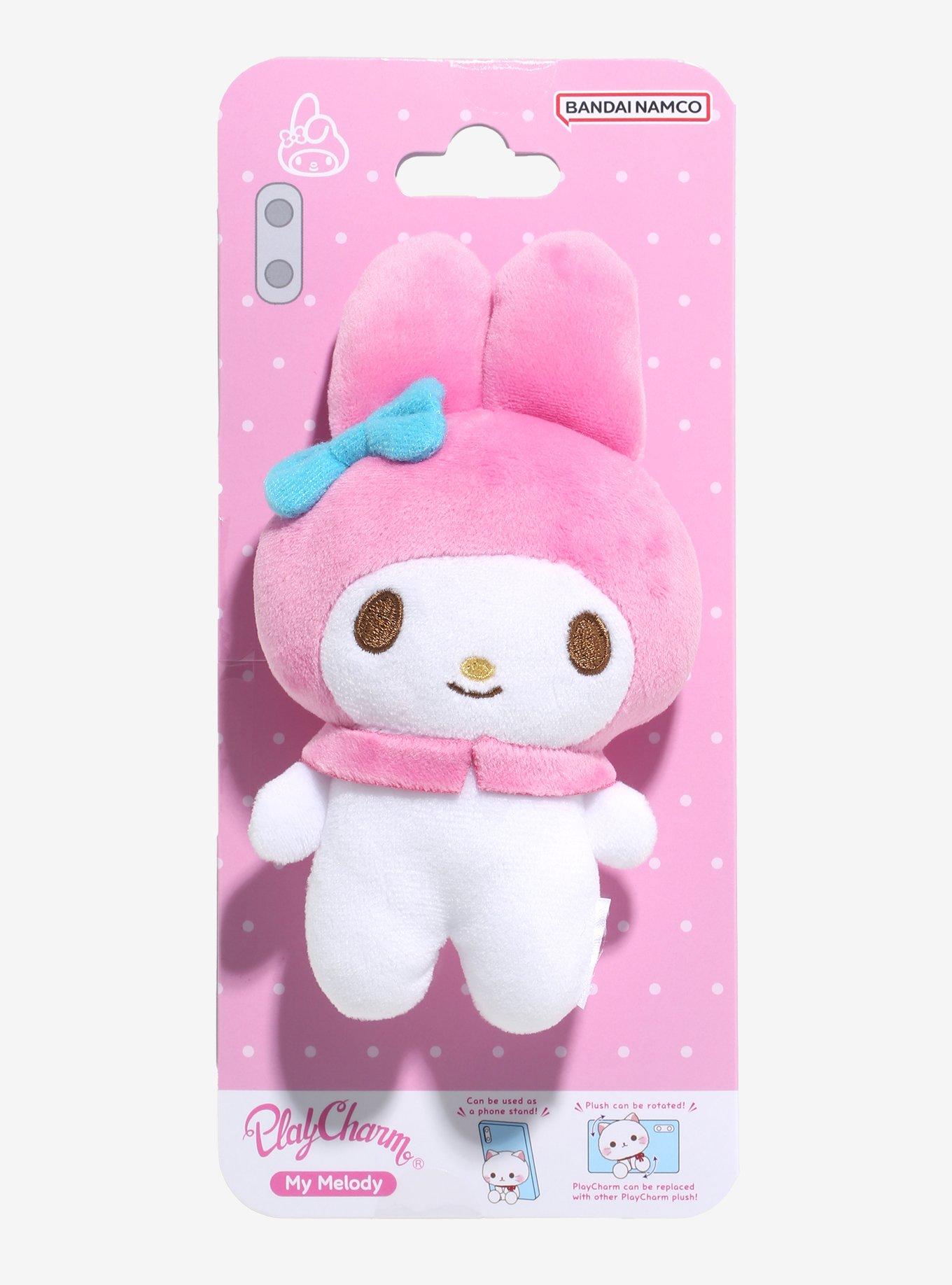 Bandai Namco My Melody Play Charm Plush Phone Grip, , alternate