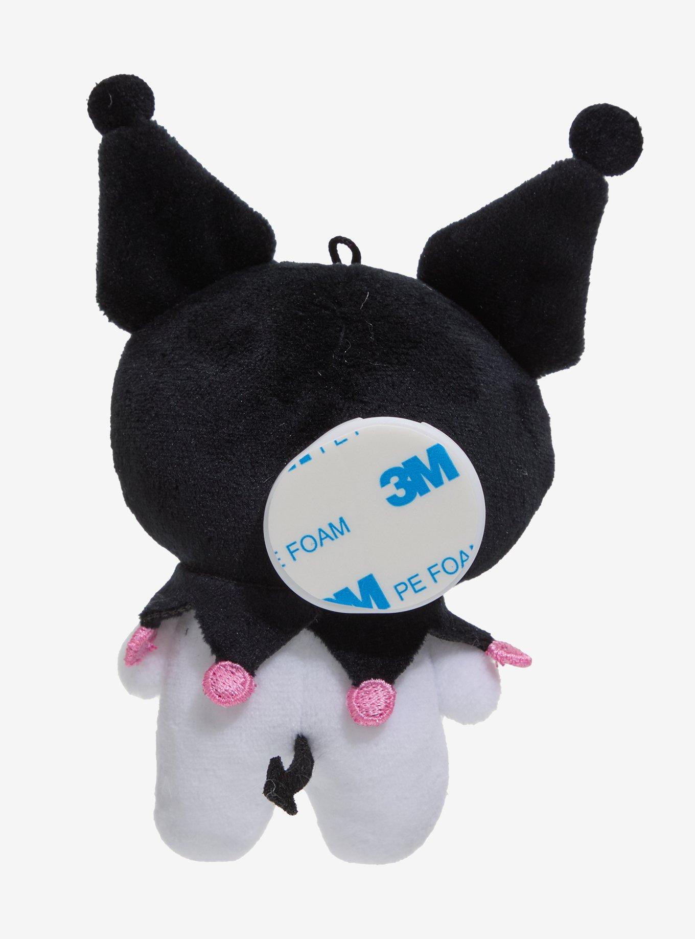 Bandai Namco Kuromi Plush Phone Stand Charm, , alternate