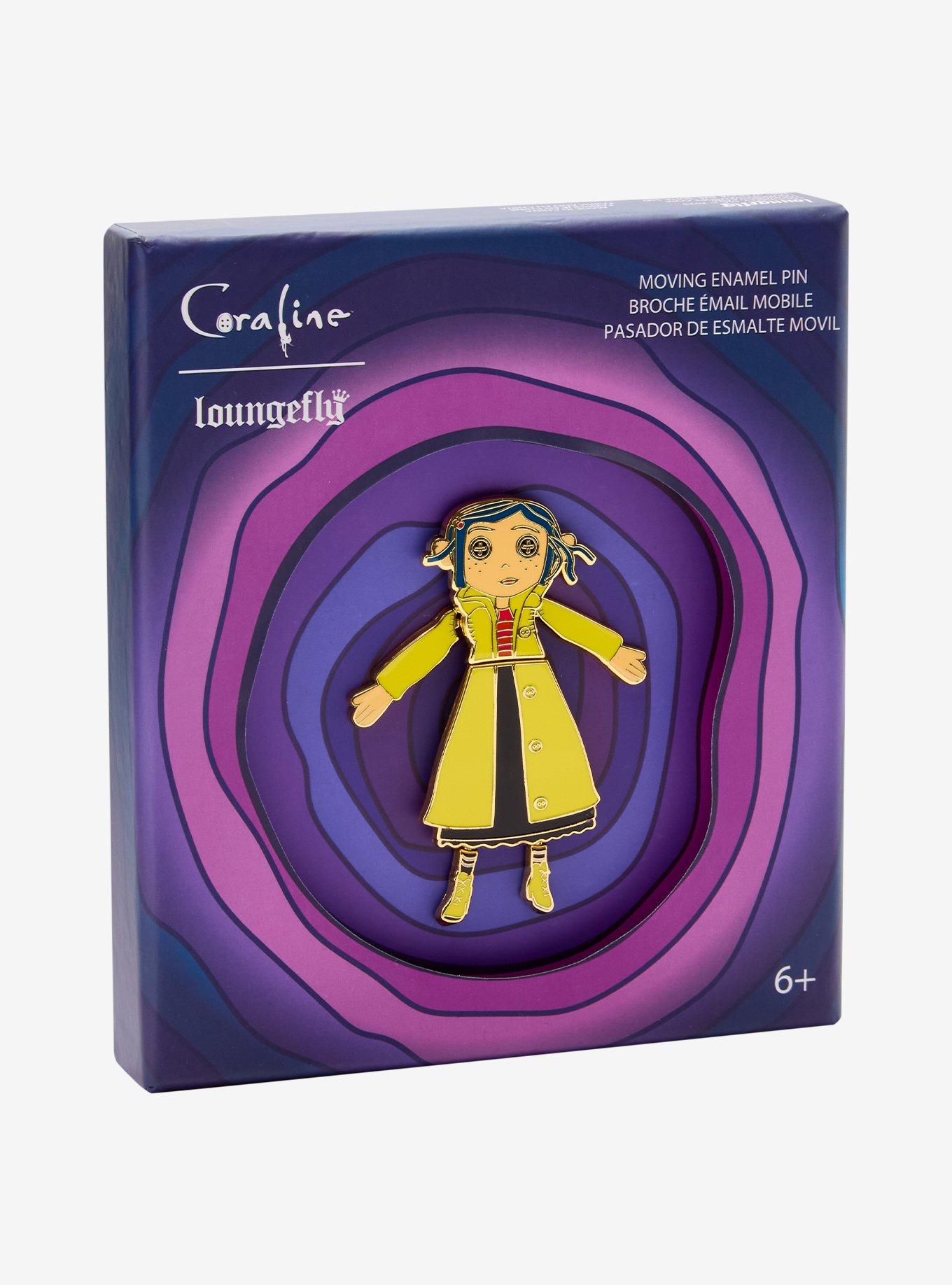 Loungefly Coraline Doll Coraline Moving Limited Edition Enamel Pin - BoxLunch Exclusive, , alternate
