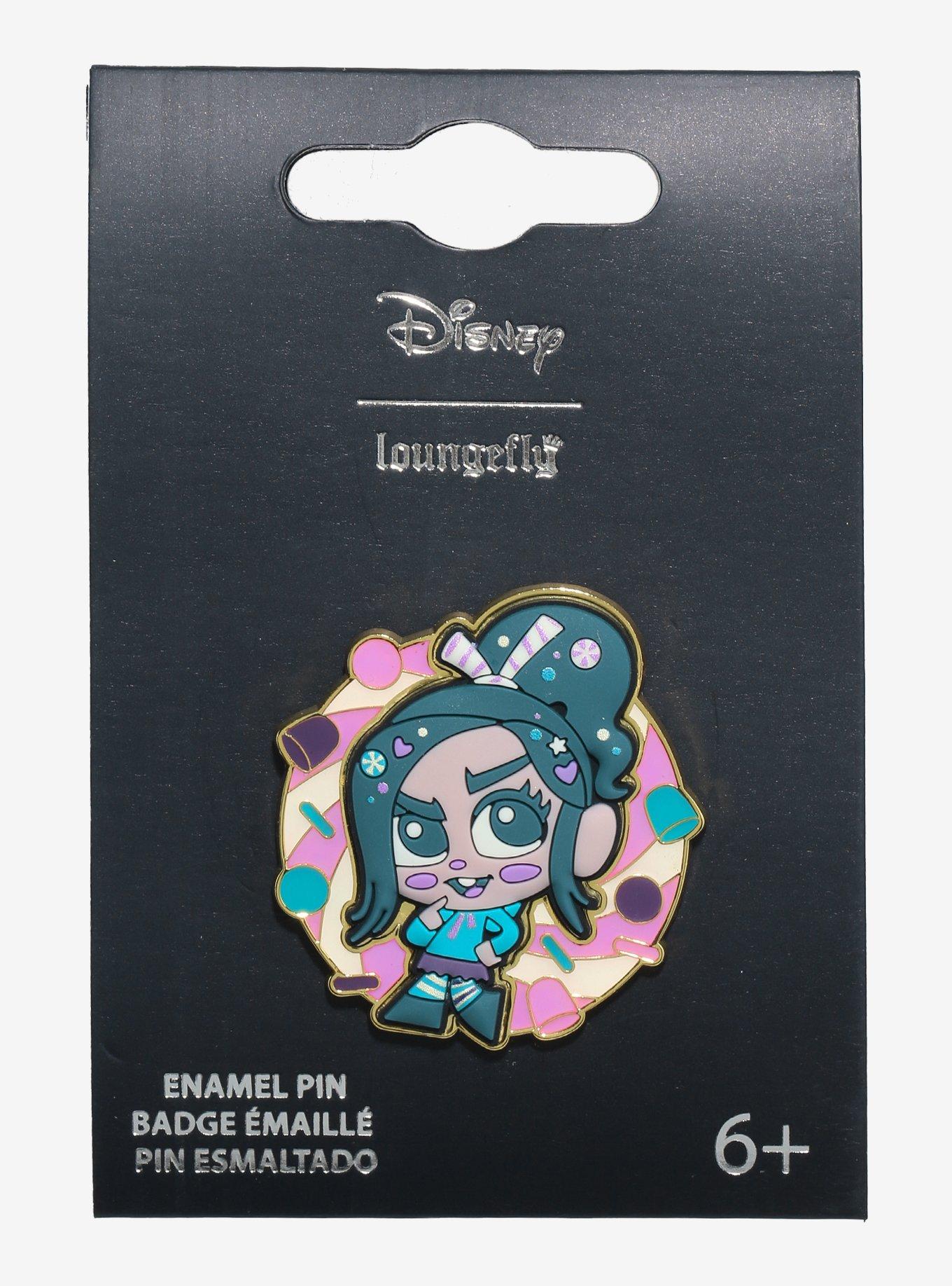 Loungefly Disney Wreck-It Ralph Vanellope Von Schweetz Enamel Pin - BoxLunch Exclusive, , alternate
