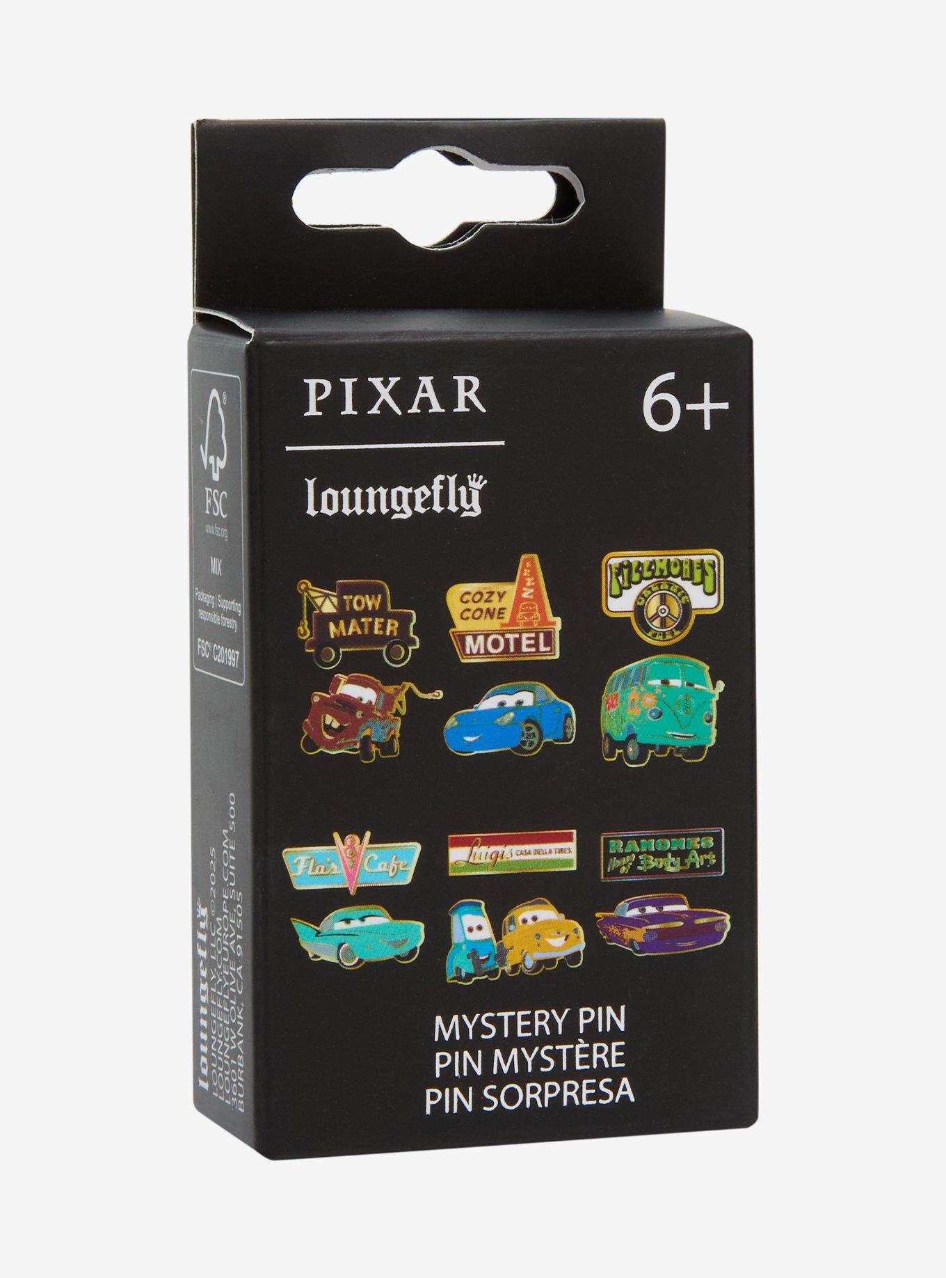 Loungefly Disney Pixar Cars Signs Blind Box Enamel Pin Set &mdash; BoxLunch Exclusive, , alternate