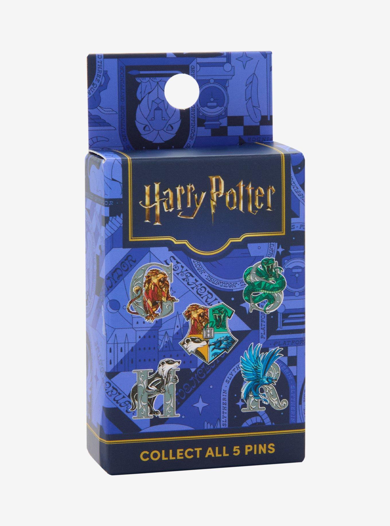 Harry Potter Hogwarts House Initial Blind Box Enamel Pin, , hi-res