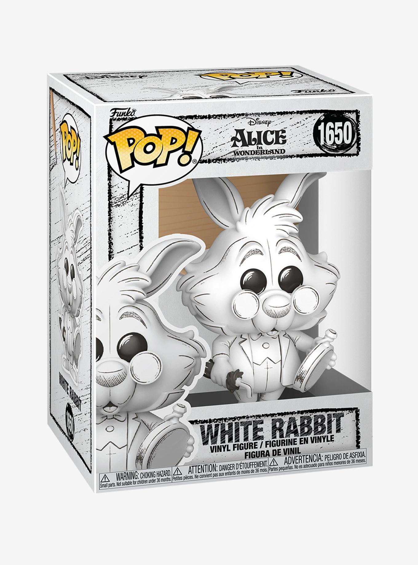 Funko Pop! Disney Alice in Wonderland White Rabbit Sketched Vinyl Figure, , hi-res
