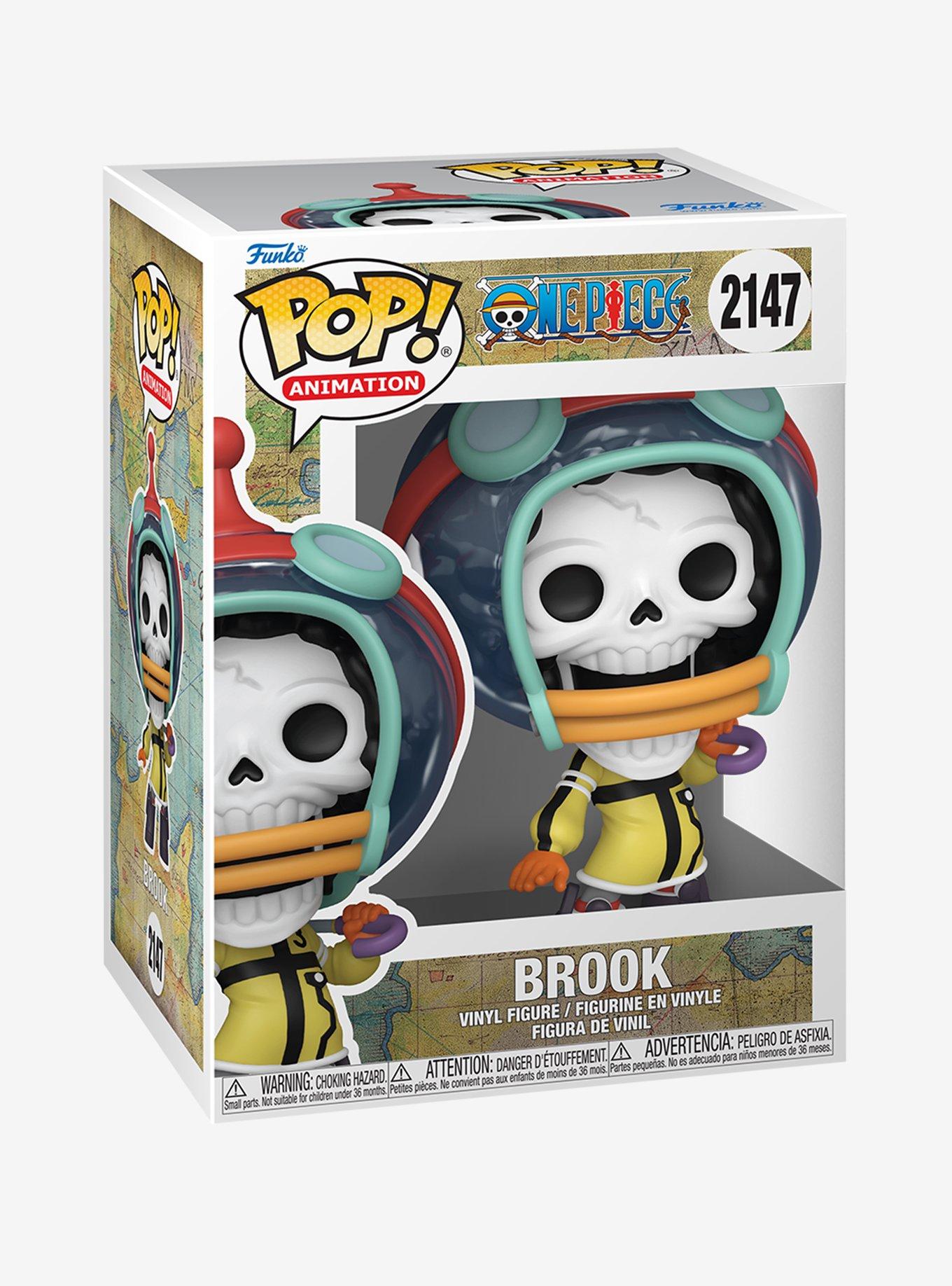 Funko Pop! Animation One Piece Brook Vinyl Figure, , hi-res