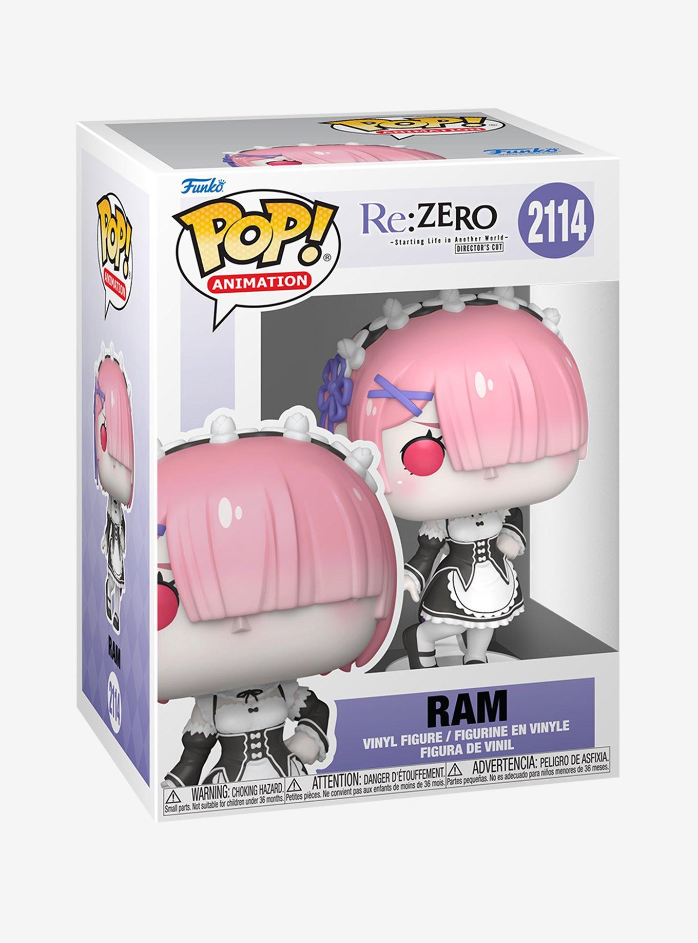 Funko Pop! Animation Re: Zero Starting Life in Another World Ram Vinyl Figure, , hi-res