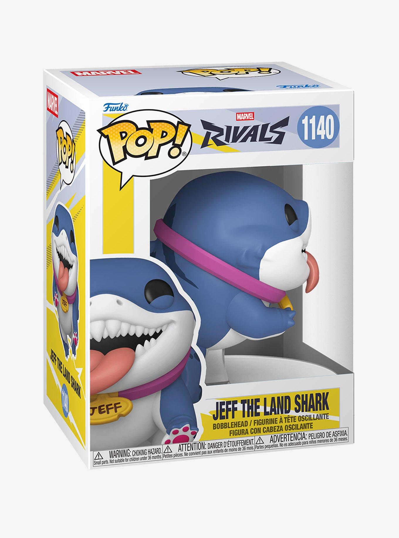 Funko Pop! Marvel Rivals Jeff The Land Shark Vinyl Figure