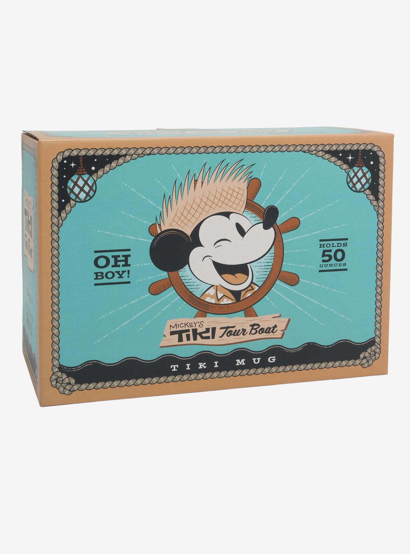 Geeki Tiki Disney Mickey Tiki Tours Boat Figural Mug, , alternate