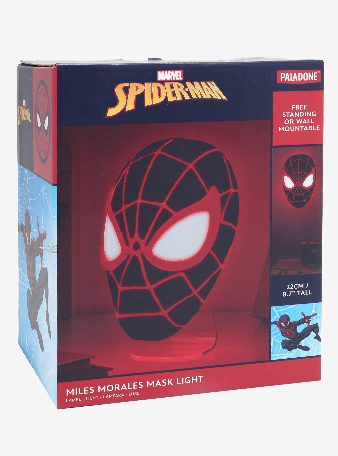 Marvel Spider-Man Miles Morales Mask Figural Lamp