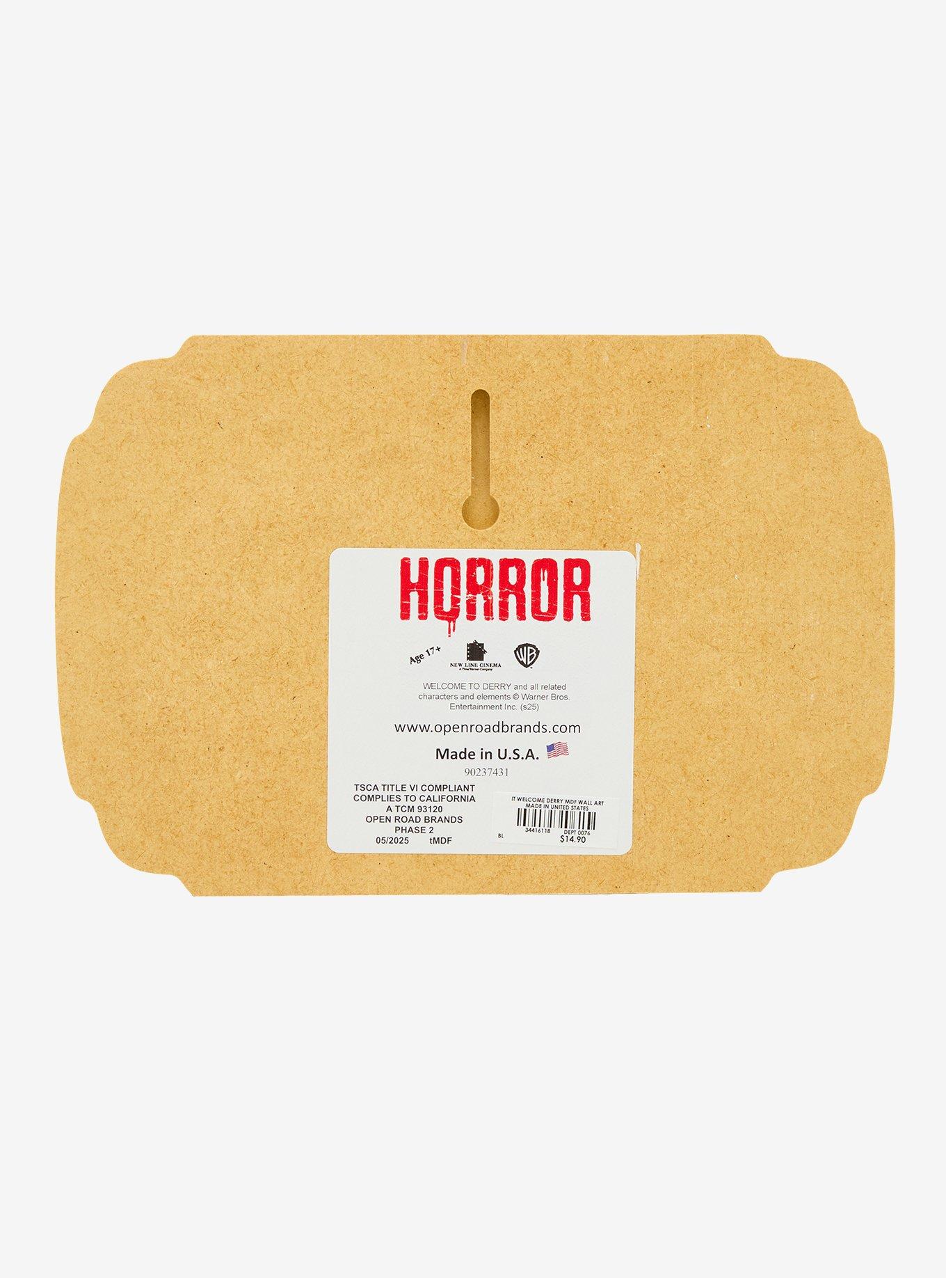 IT: Welcome to Derry Wall Art — BoxLunch Exclusive