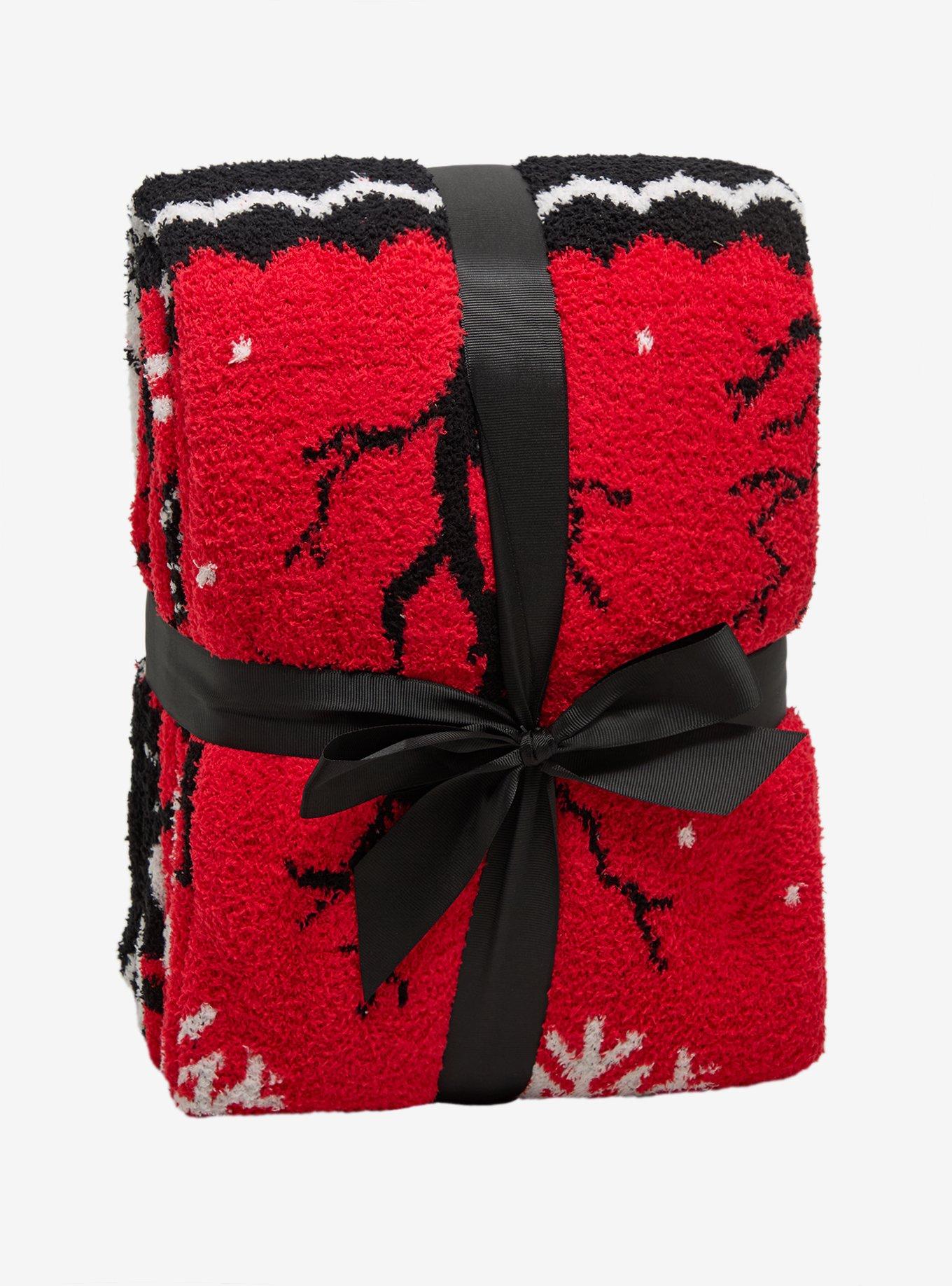 Stranger Things Holiday Sweater Knit Throw &mdash; BoxLunch Exclusive, , alternate
