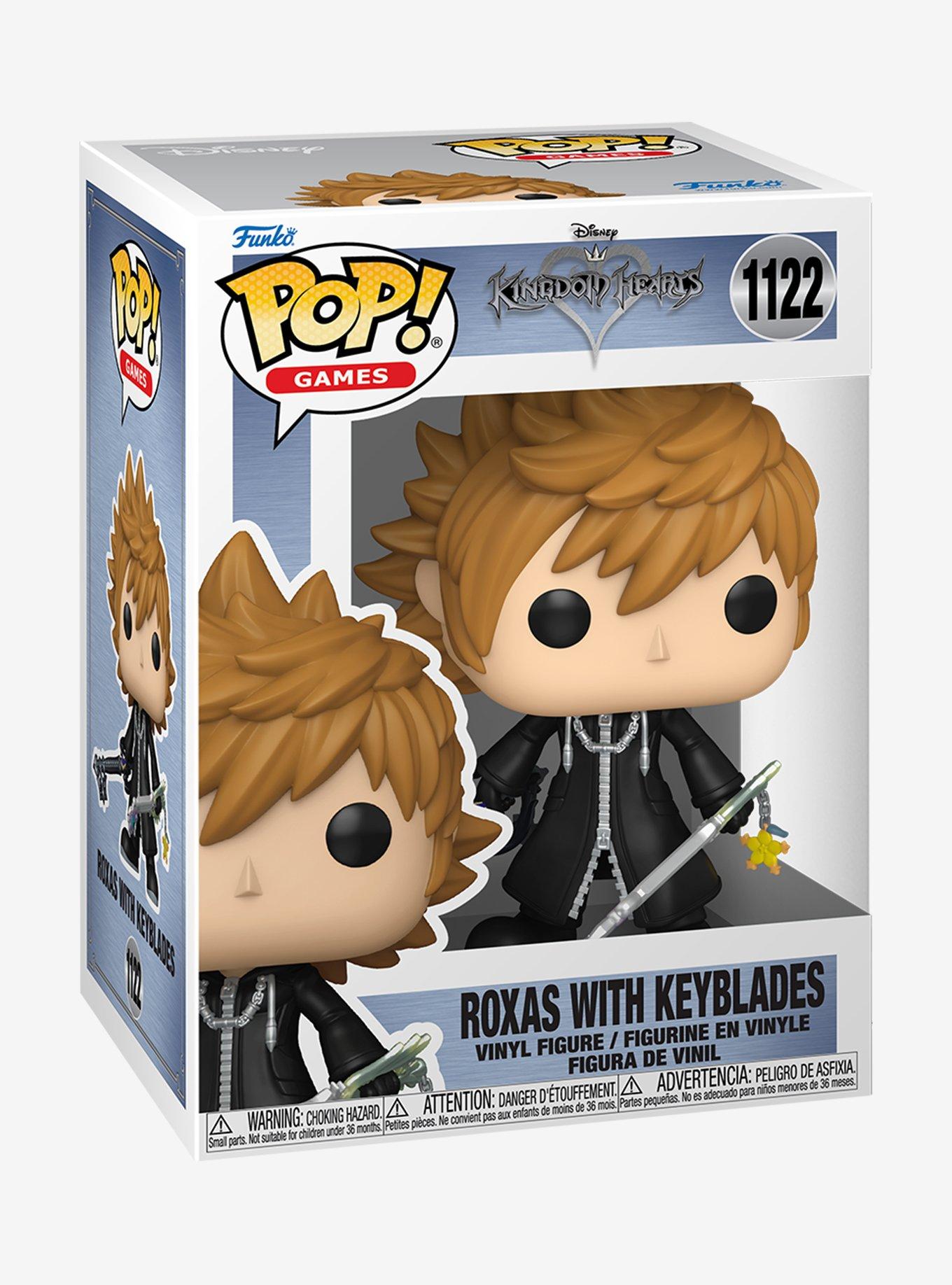 Funko Disney Kingdom Hearts Pop! Games Roxas With Keyblades Vinyl Figure, , hi-res