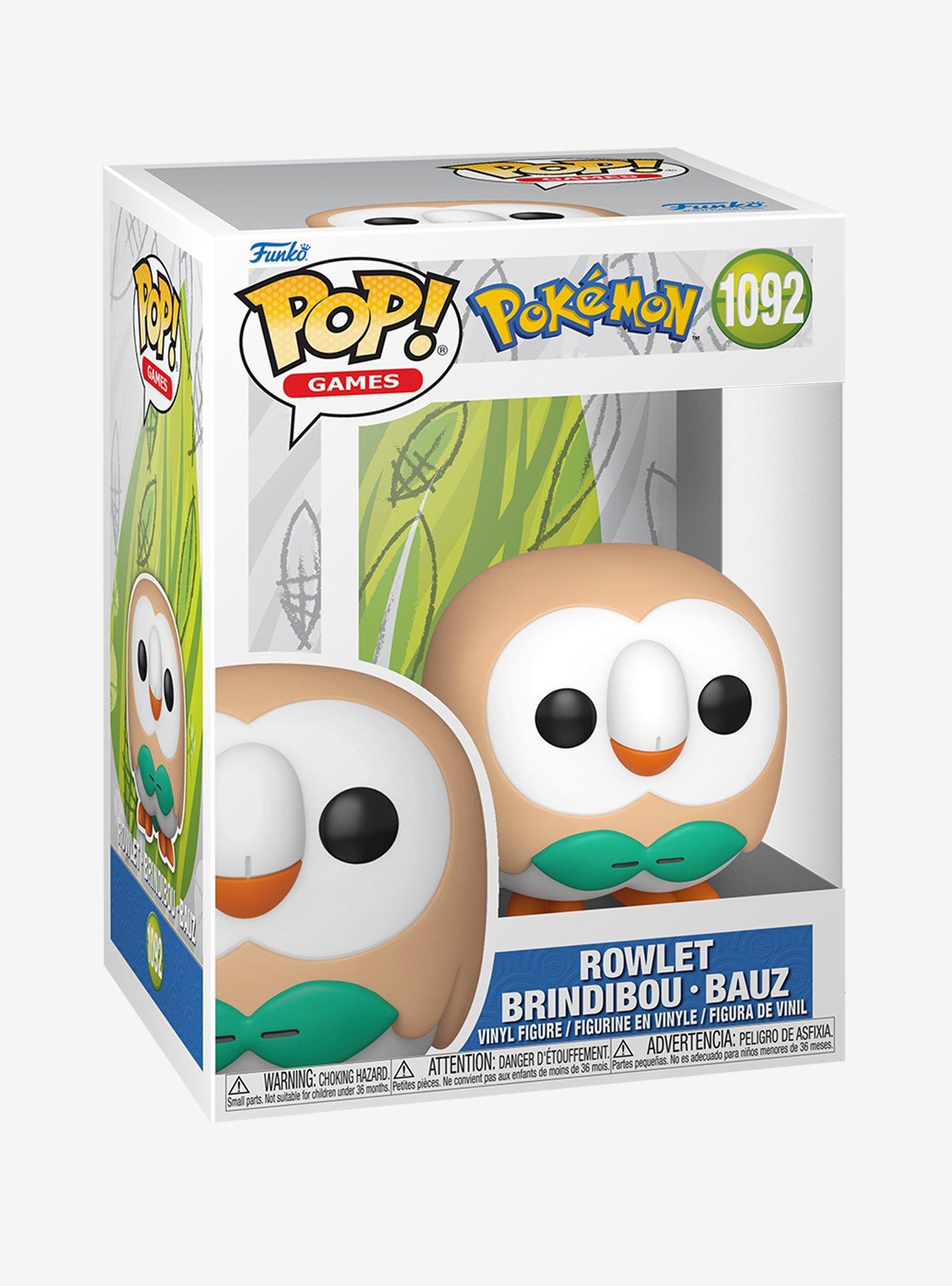 Funko Pokémon Pop! Games Rowlet Vinyl Figure, , hi-res