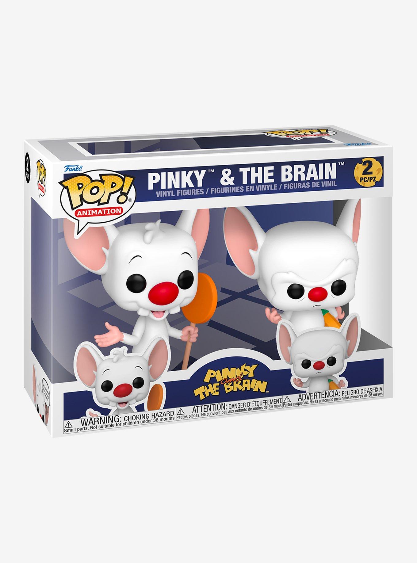 Funko Pinky And The Brain Pop! Animation Pinky & The Brain Vinyl Figure Set, , hi-res