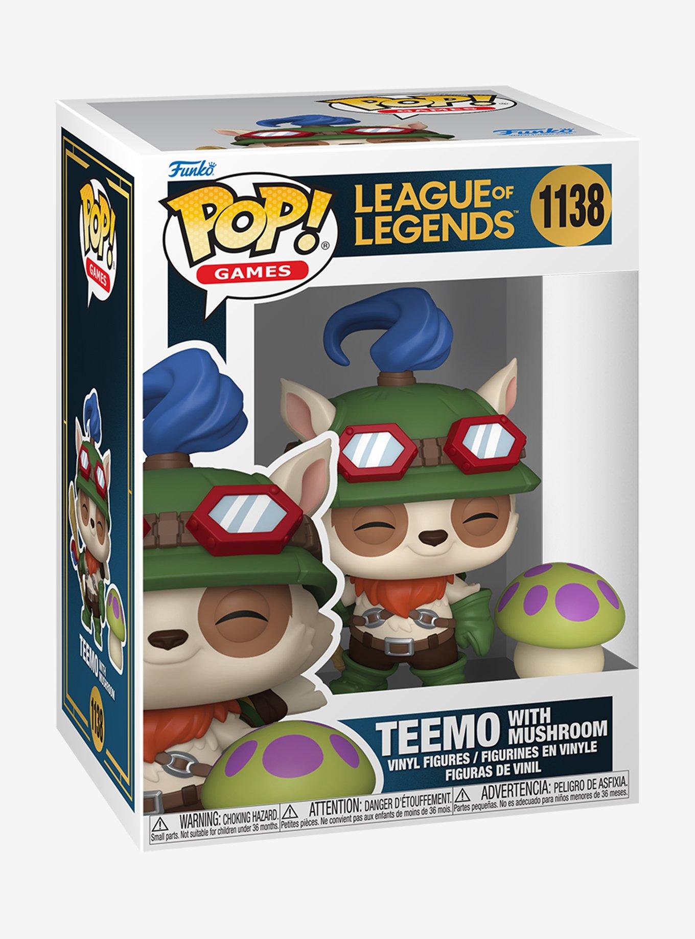 Funko League Of Legends Pop! Games Teemo With Mushroom Vinyl Figure Set, , hi-res