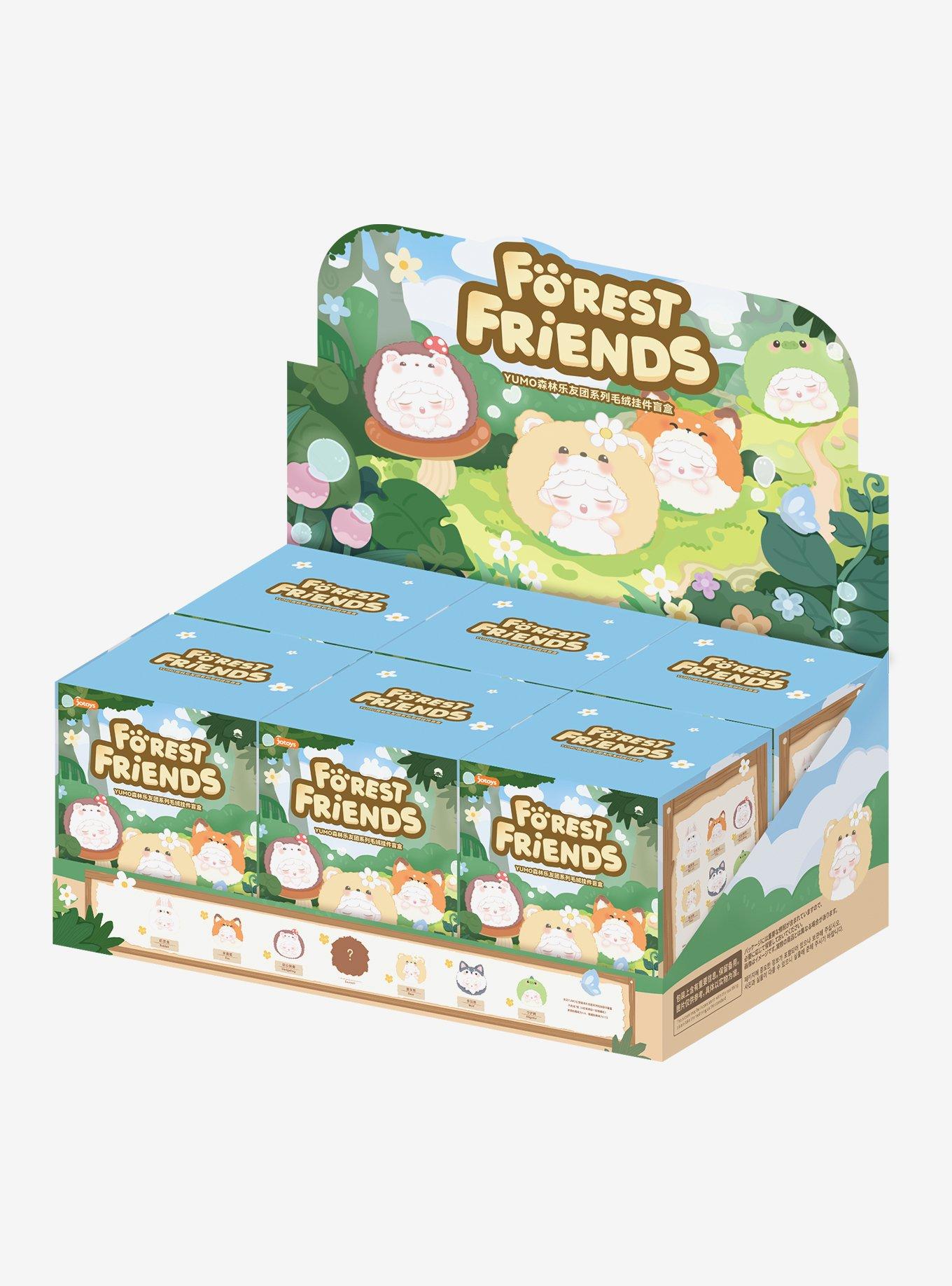 Jotoys YUMO Forest Friend Series Blind Box Plush Bag Clip, , alternate