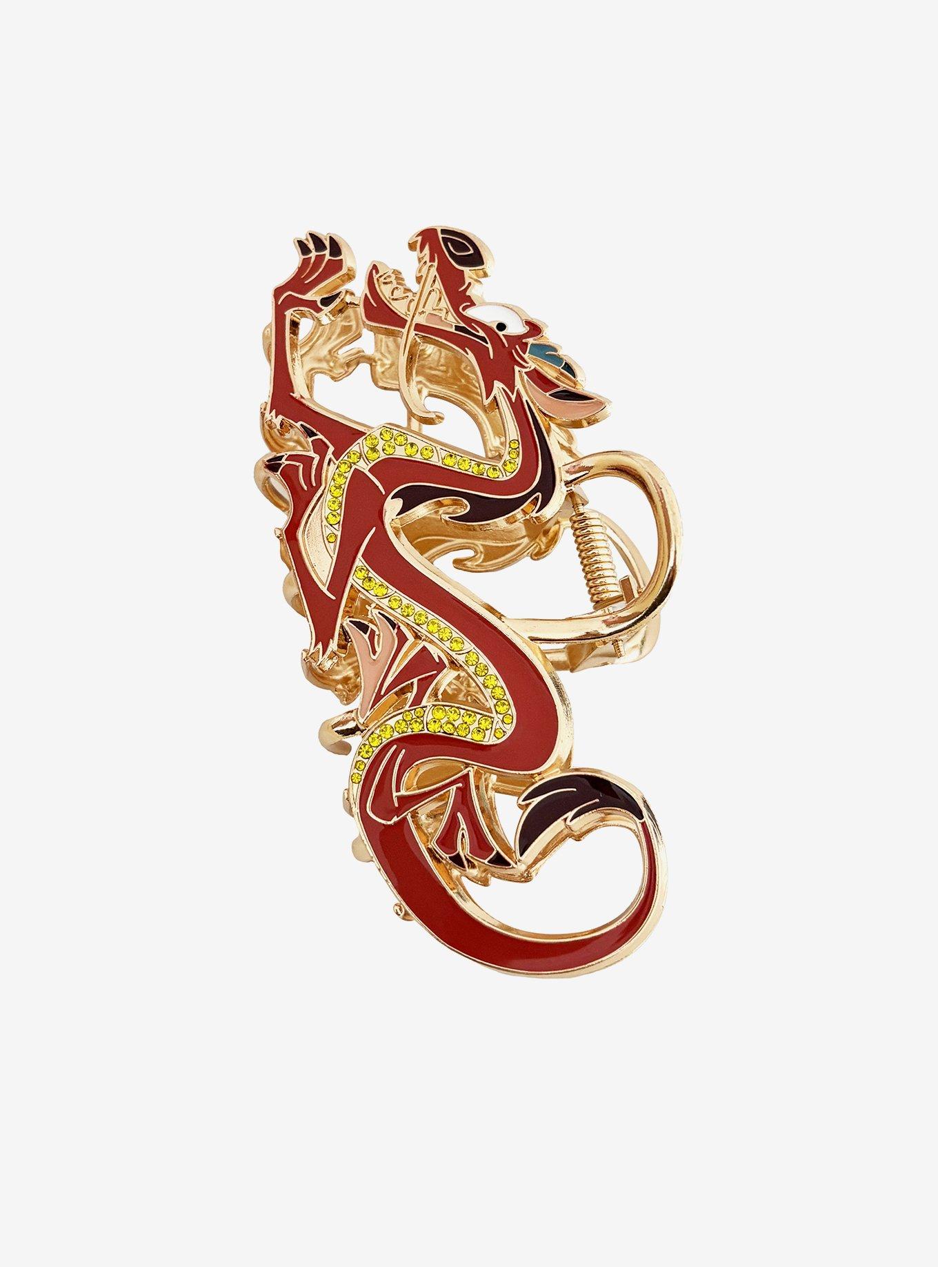 Her Universe Disney Mulan Mushu Figural Claw Hair Clip, , hi-res