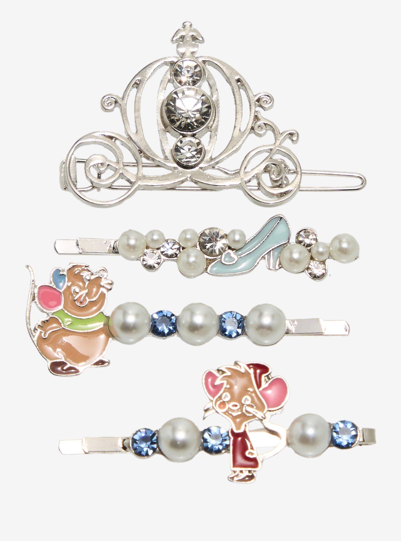 Her Universe Disney Cinderella Icons Hair Clip Set Her Universe Exclusive, , hi-res