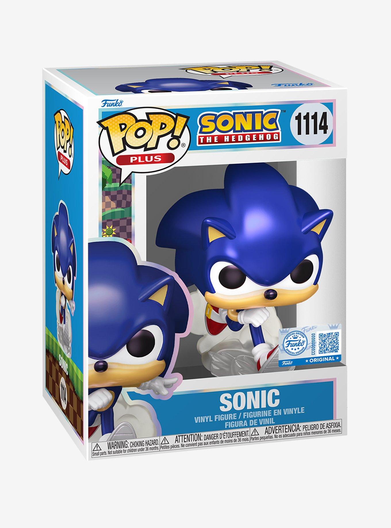 Funko Pop! Plus Sonic the Hedgehog Sonic Vinyl Figure, , hi-res